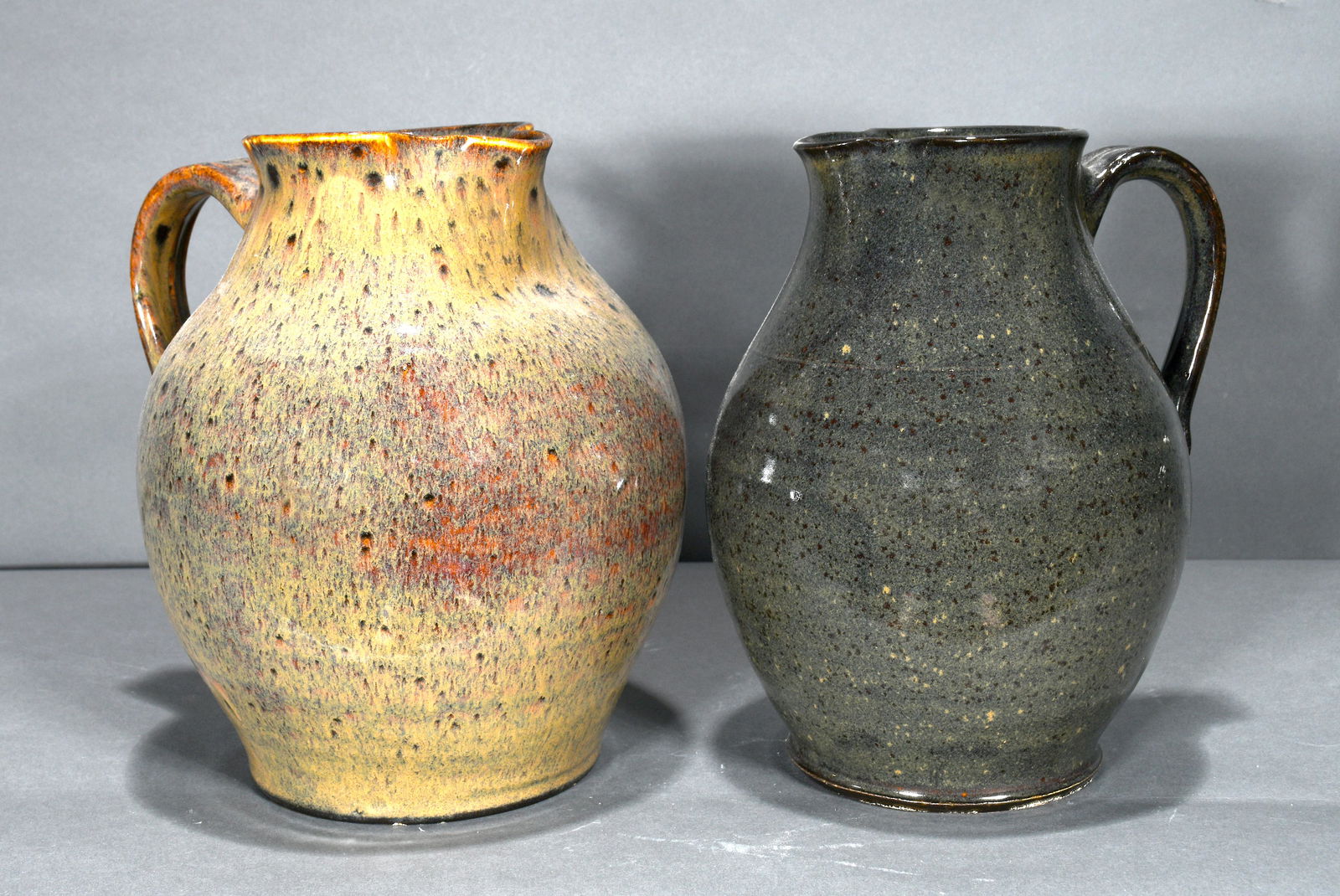 Roger Corn. Pair of Pitchers. (1 of 2)