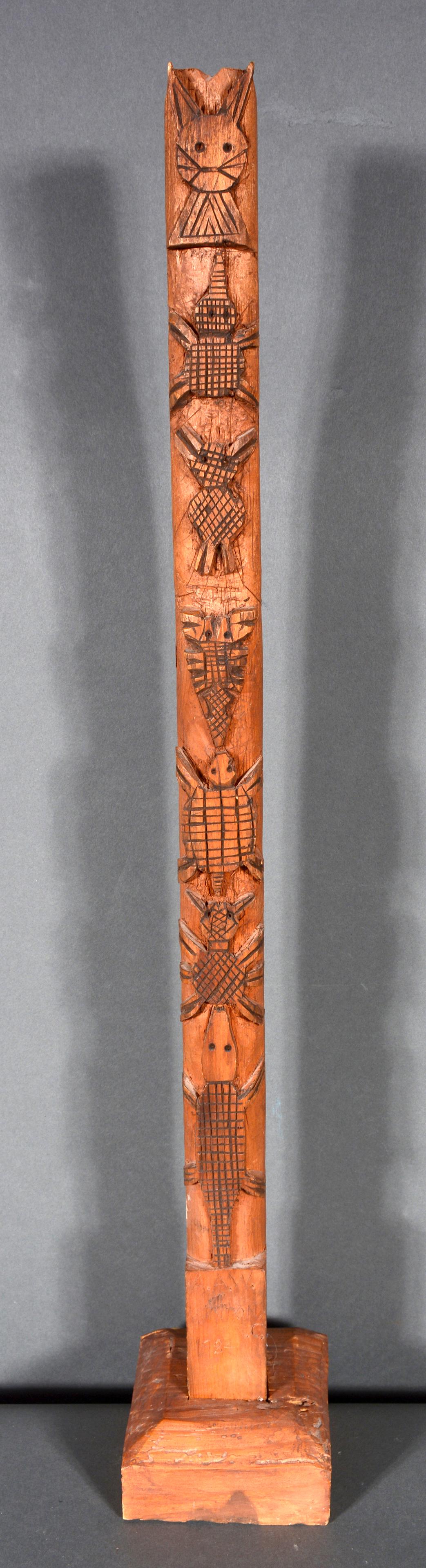 A.A.W. Wixton, NC. Seven Animal Totem. (1 of 4)