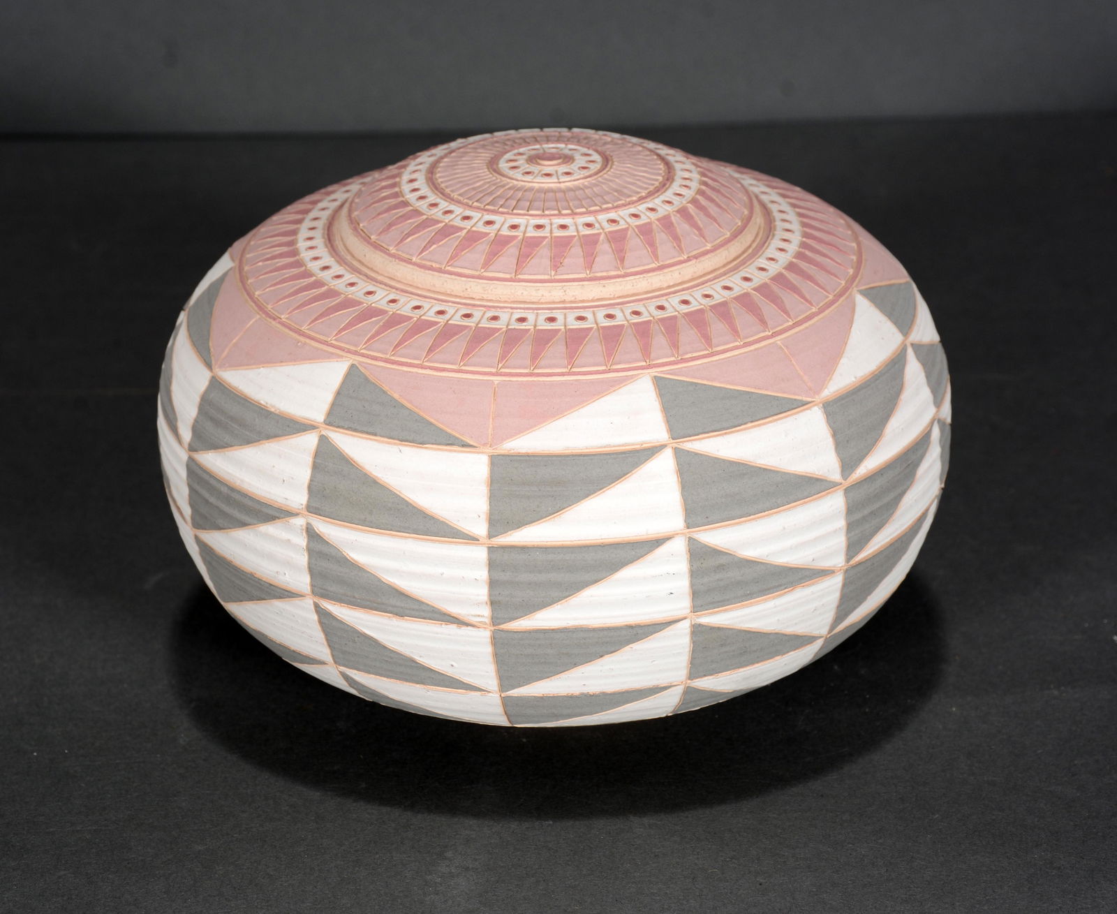 Landus.  Small Pottery Bowl. (1 of 3)