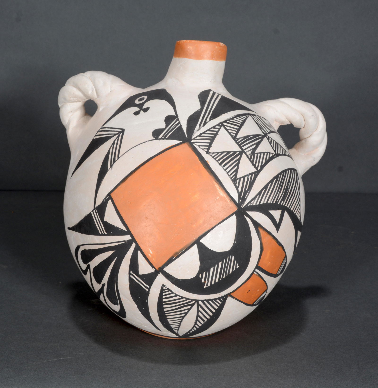 Eva Histiva. Acoma Owl Canteen. (1 of 3)