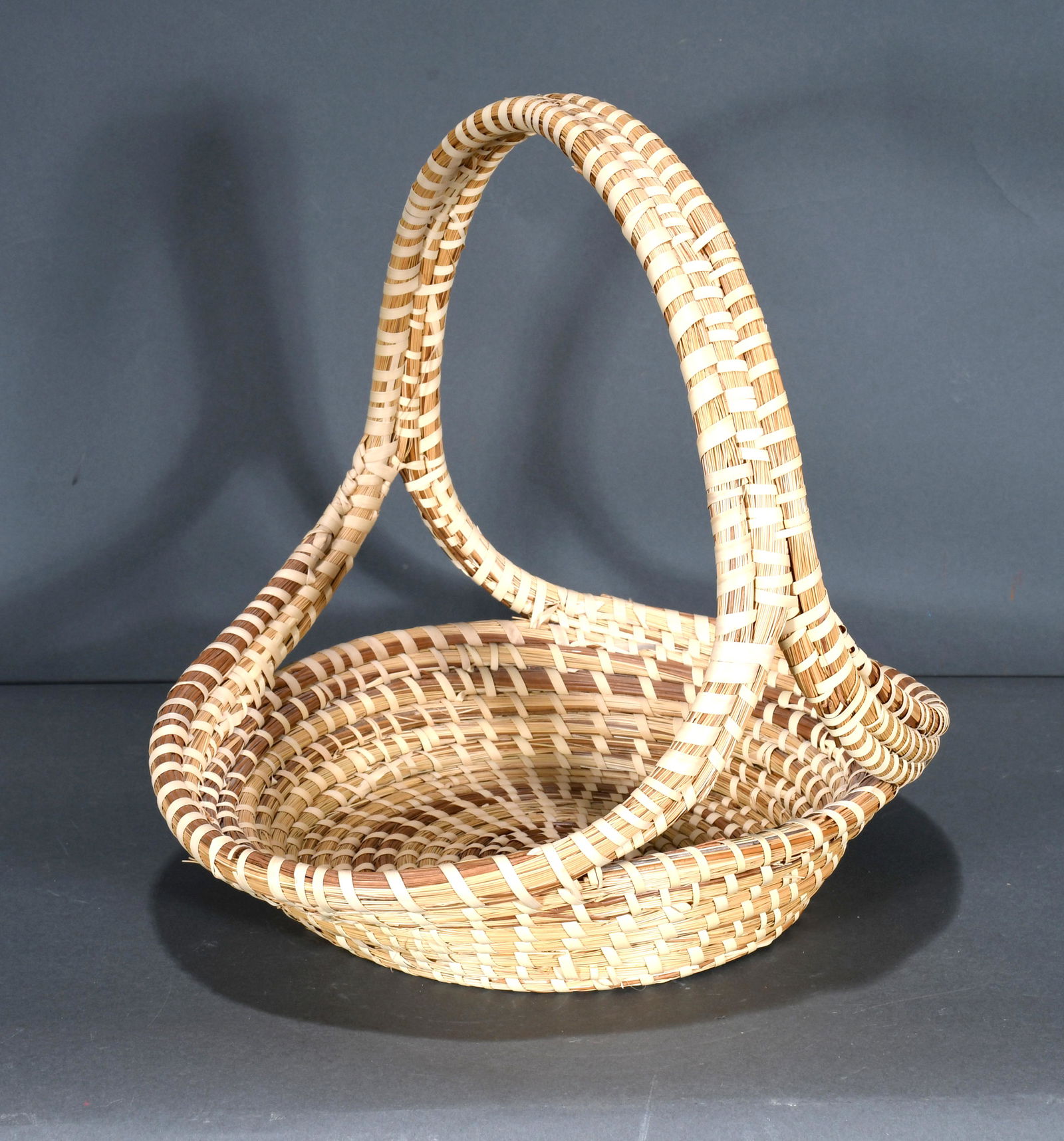 Anonymous Sweetgrass Basket. (1 of 1)