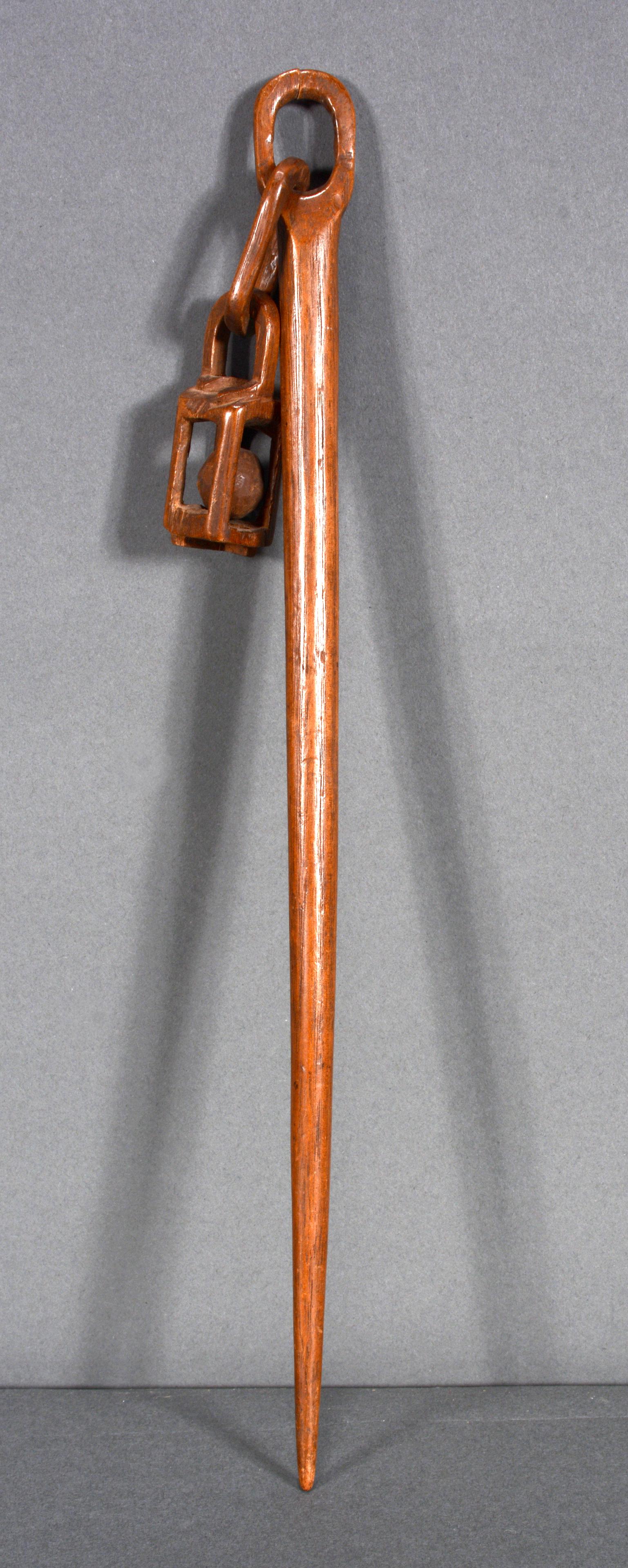 Tramp Art Pipe Tamper. (1 of 3)