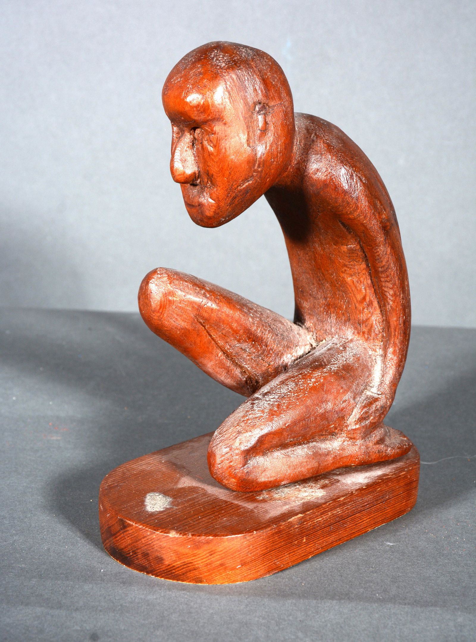 Anonymous.  Seated Man. (1 of 3)