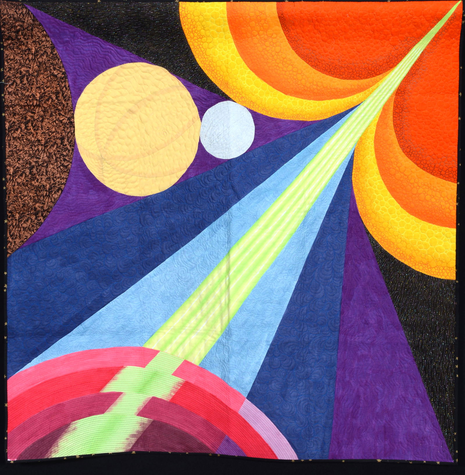 Alice Wiley. Space Quilt. (1 of 5)