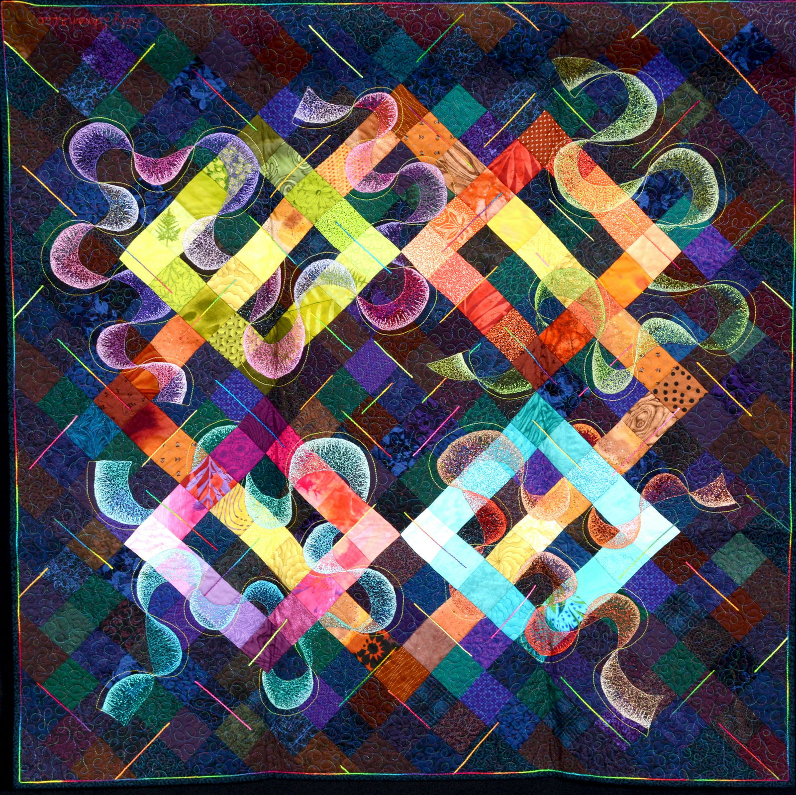 Libby Lehman. High Spirits Quilt. (1 of 7)