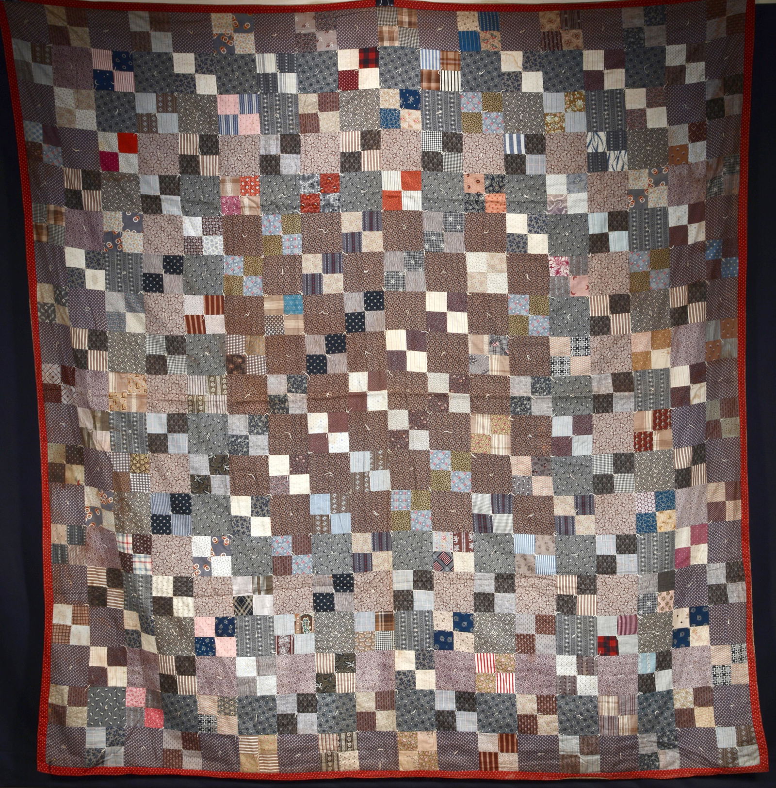 Four Patch Tide Quilt. (1 of 4)