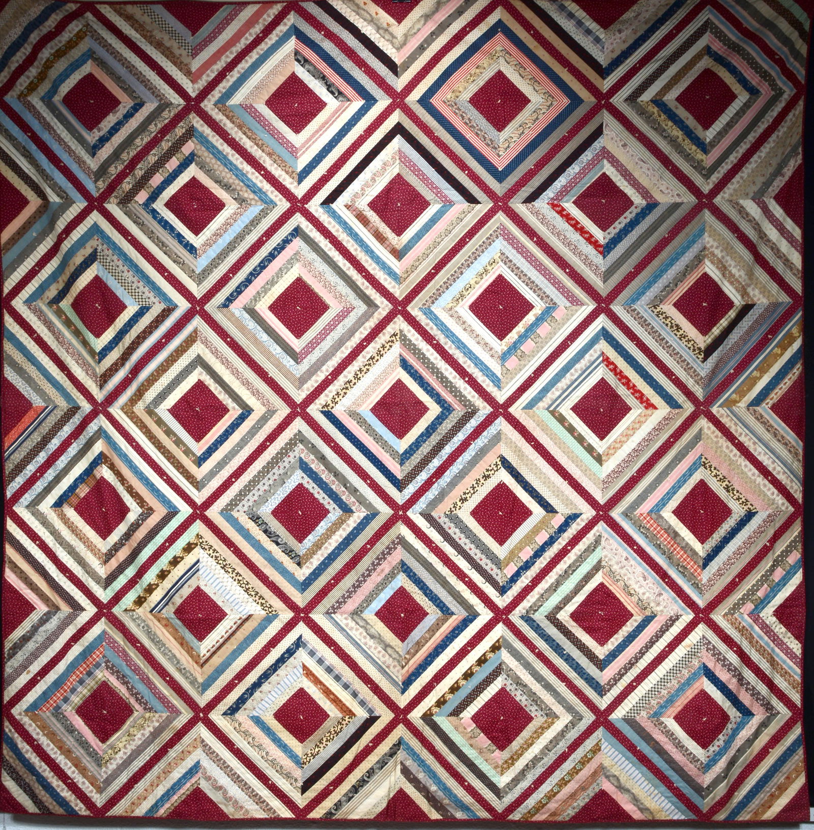 Anonymous Diamonds Quilt. (1 of 5)