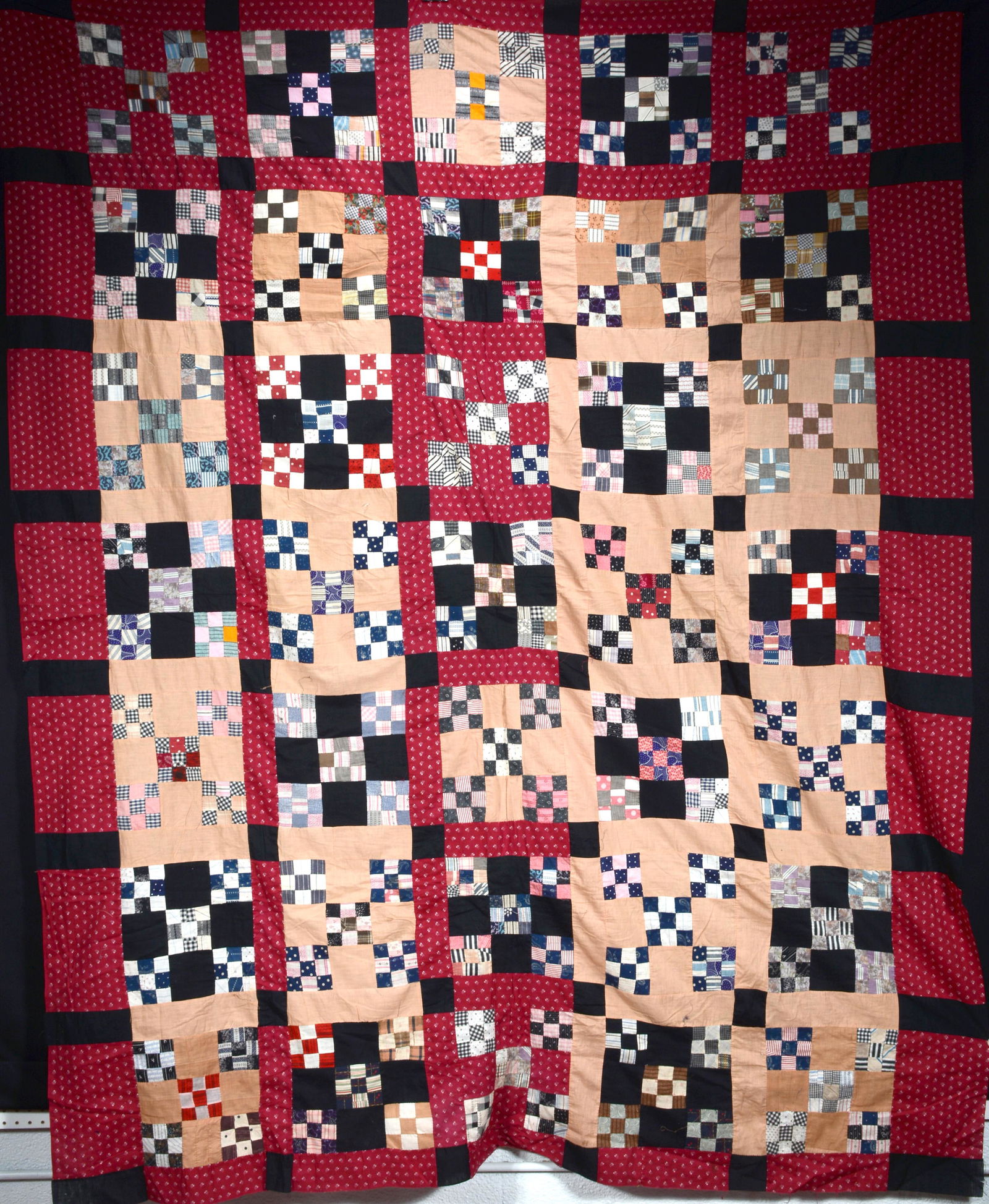 Block Quilt Top. (1 of 7)