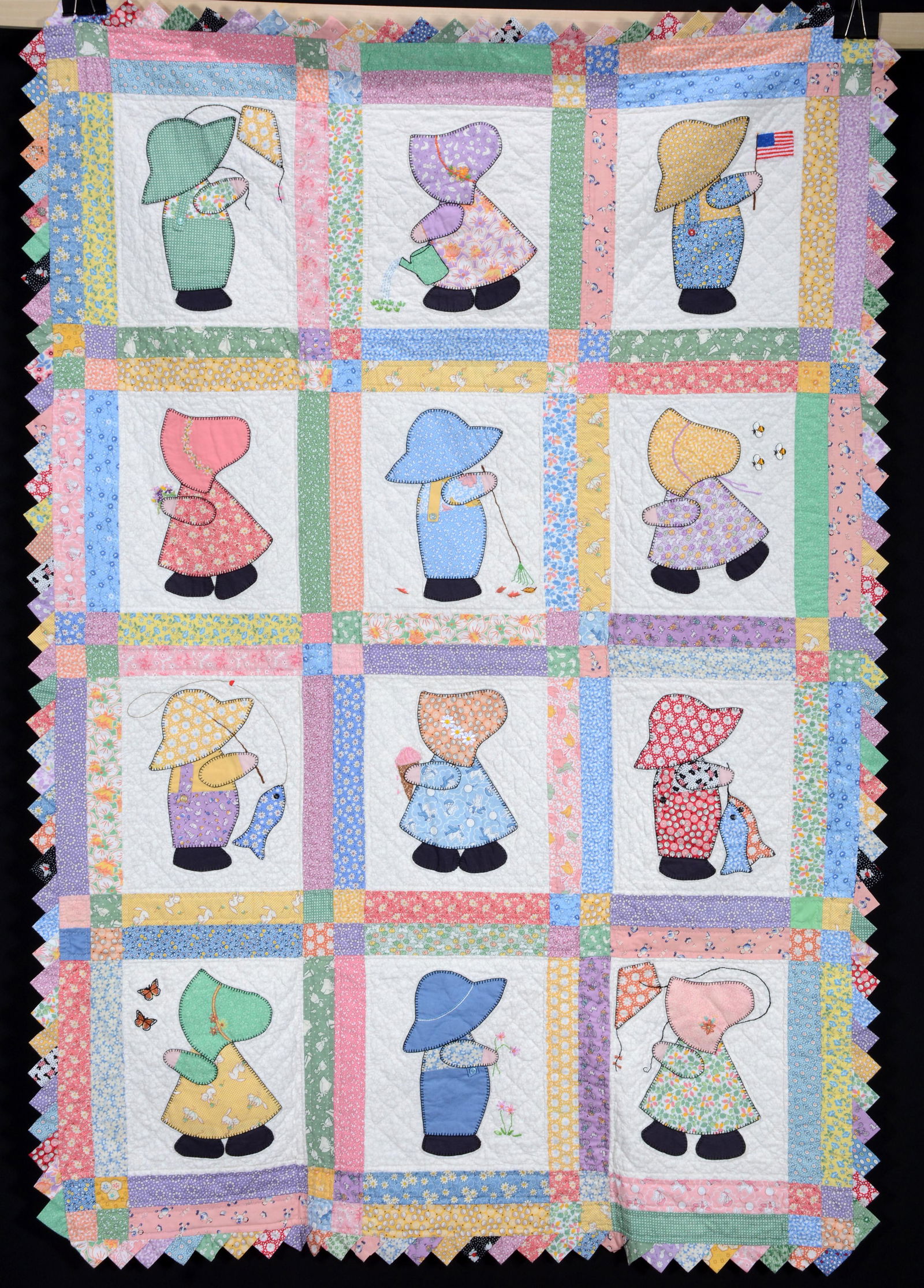 Patricia Kells. Carolina Kids Quilt. (1 of 5)