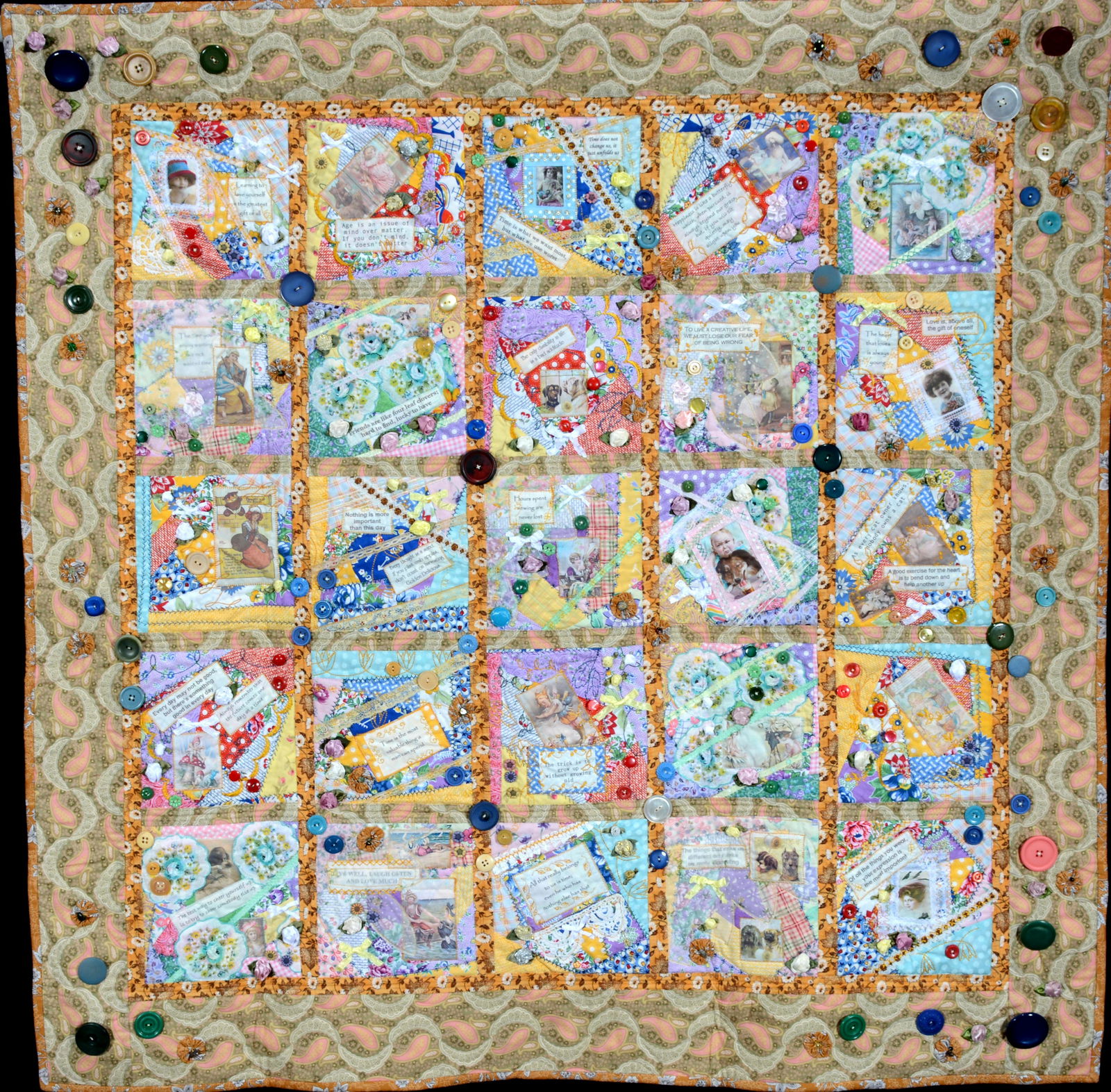 Kathryn Botsford. Crazy About Quilting Quilt. (1 of 5)