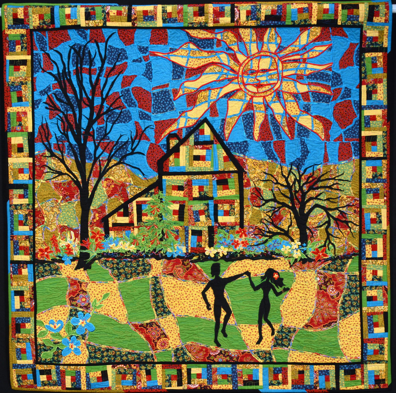 Karen Hull Sienk. Day Dream World Quilt. (1 of 6)