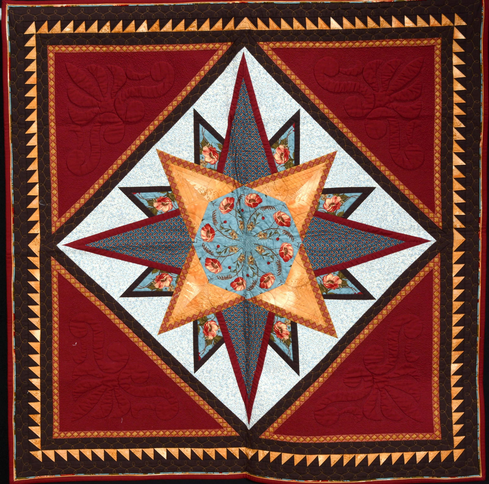 Marla Yeager. Pilgrim Star Quilt. (1 of 5)