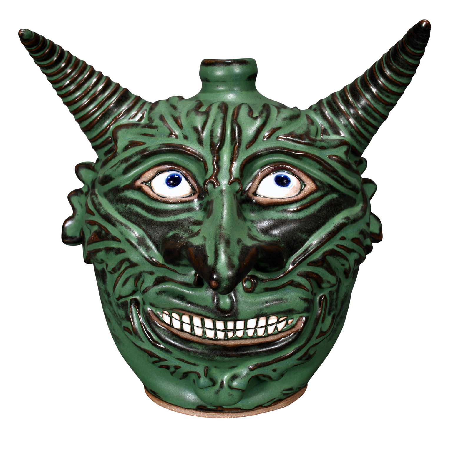 Karen LaBarga. Green Devil Jug. (1 of 5)