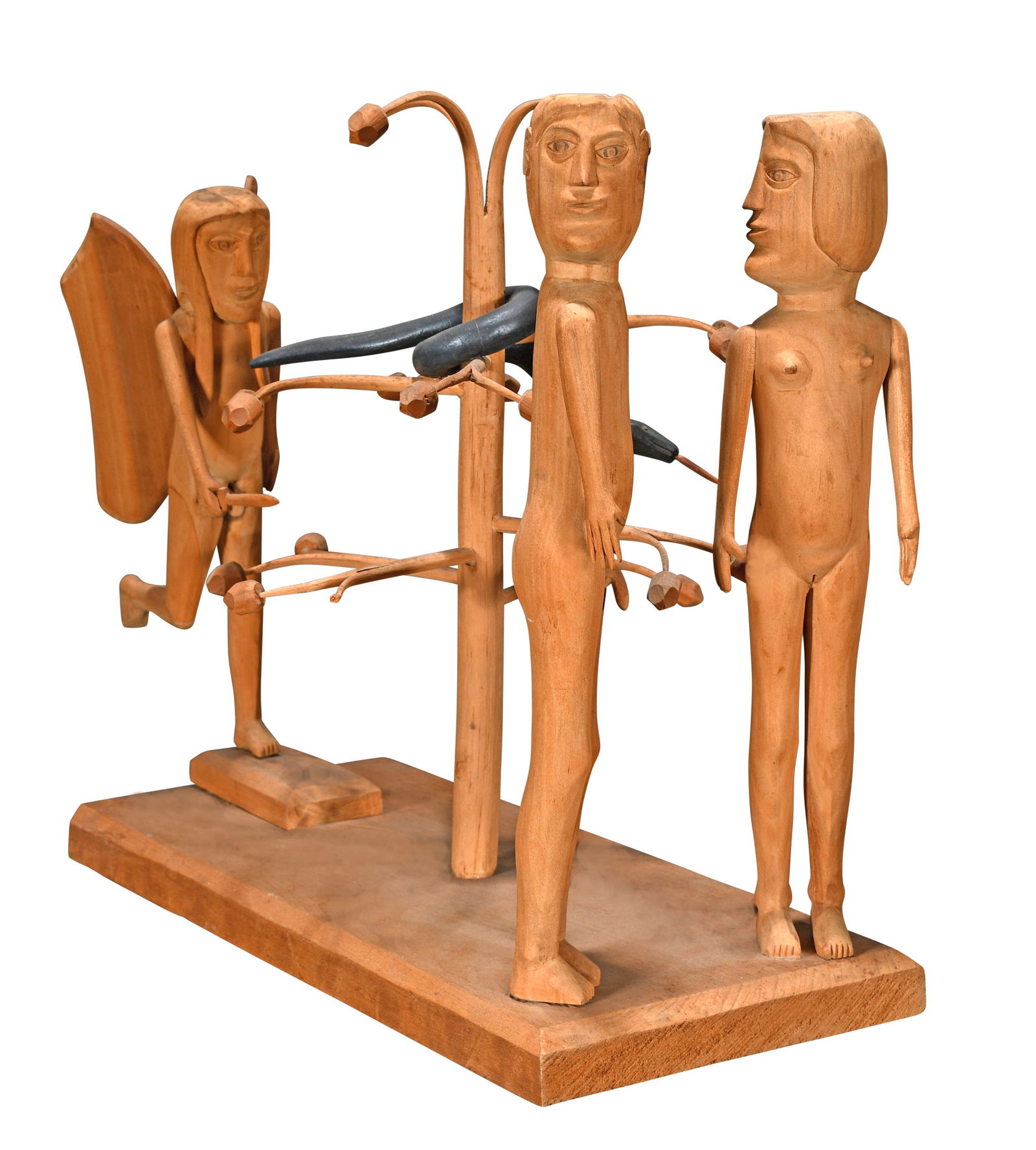 Edgar Tolson. Expulsion From Garden of Eden. (1 of 20)