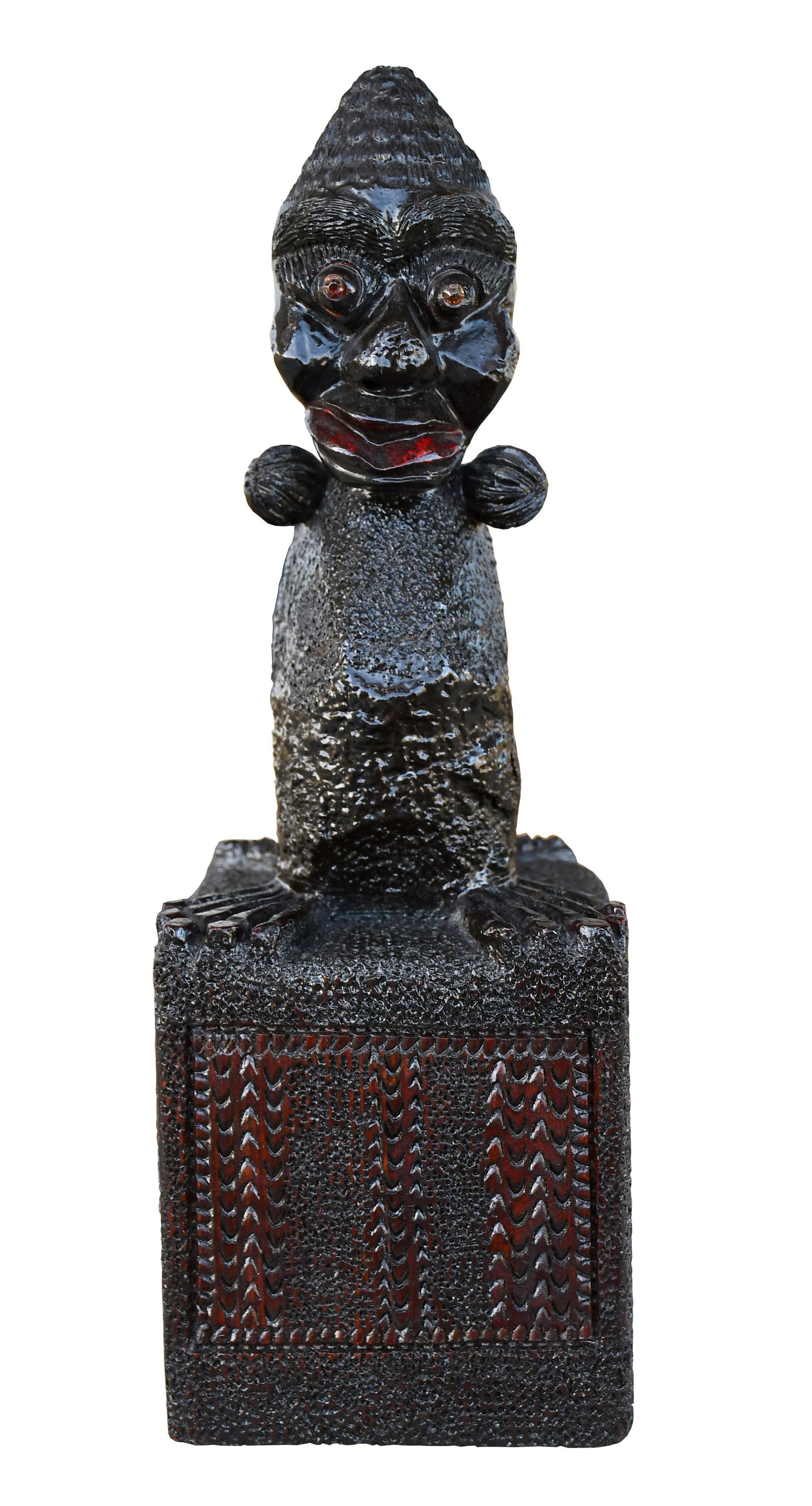 Ulysses Davis. Figure On A Box. (1 of 18)