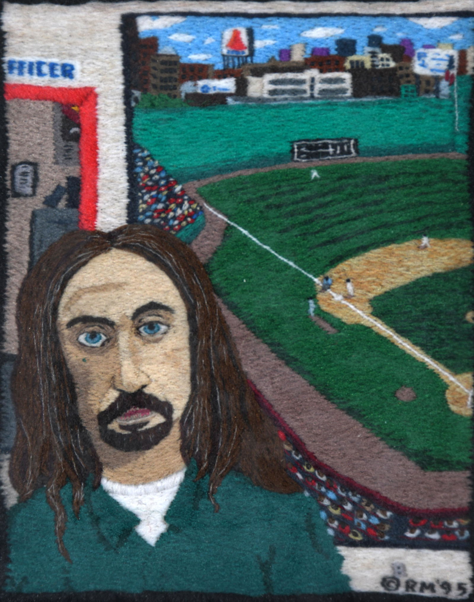 Raymond Materson. Self-Portrait - The Fenway Mural. (1 of 14)