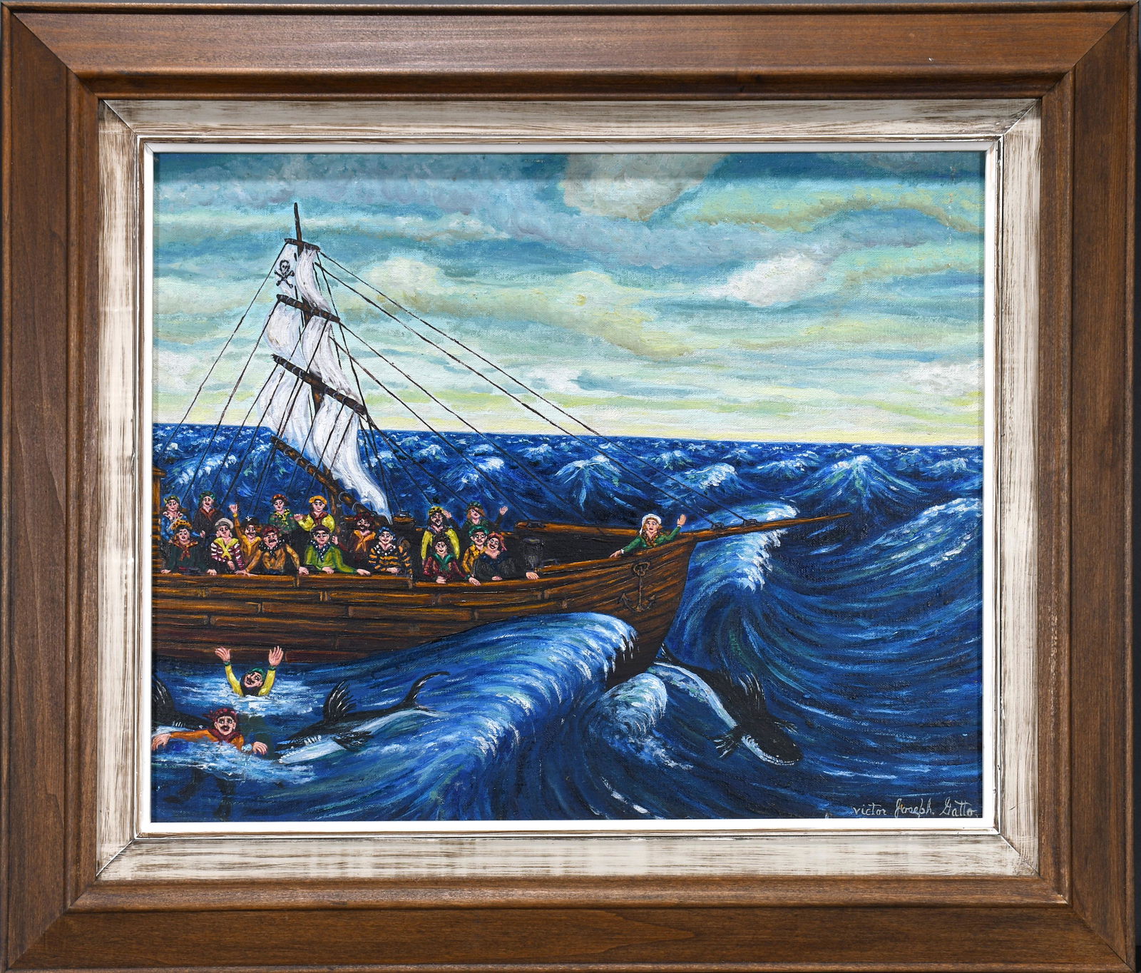 Victor Joseph Gatto. Man Overboard. (1 of 9)