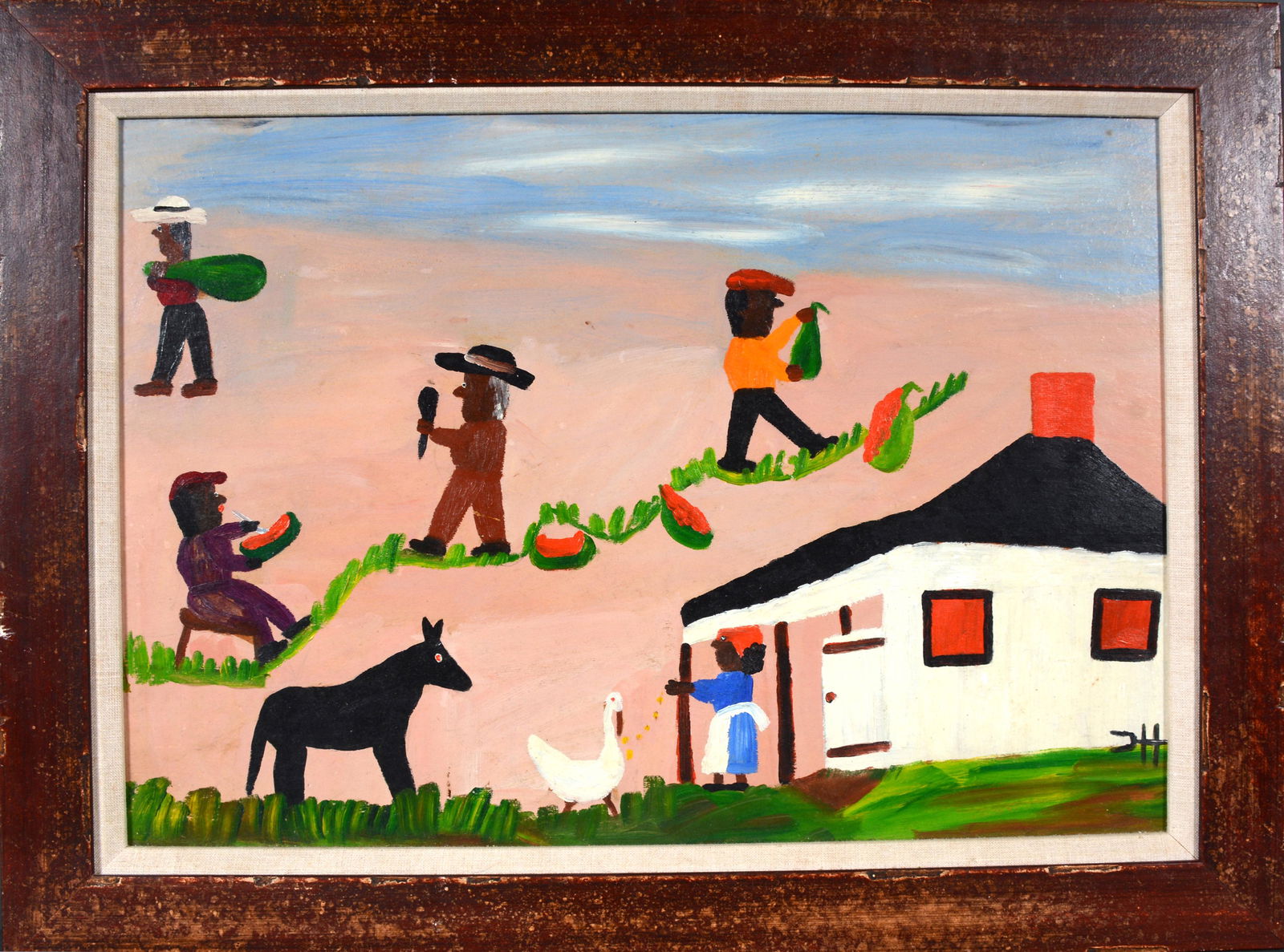 Clementine Hunter. The Watermelon Patch. (1 of 9)