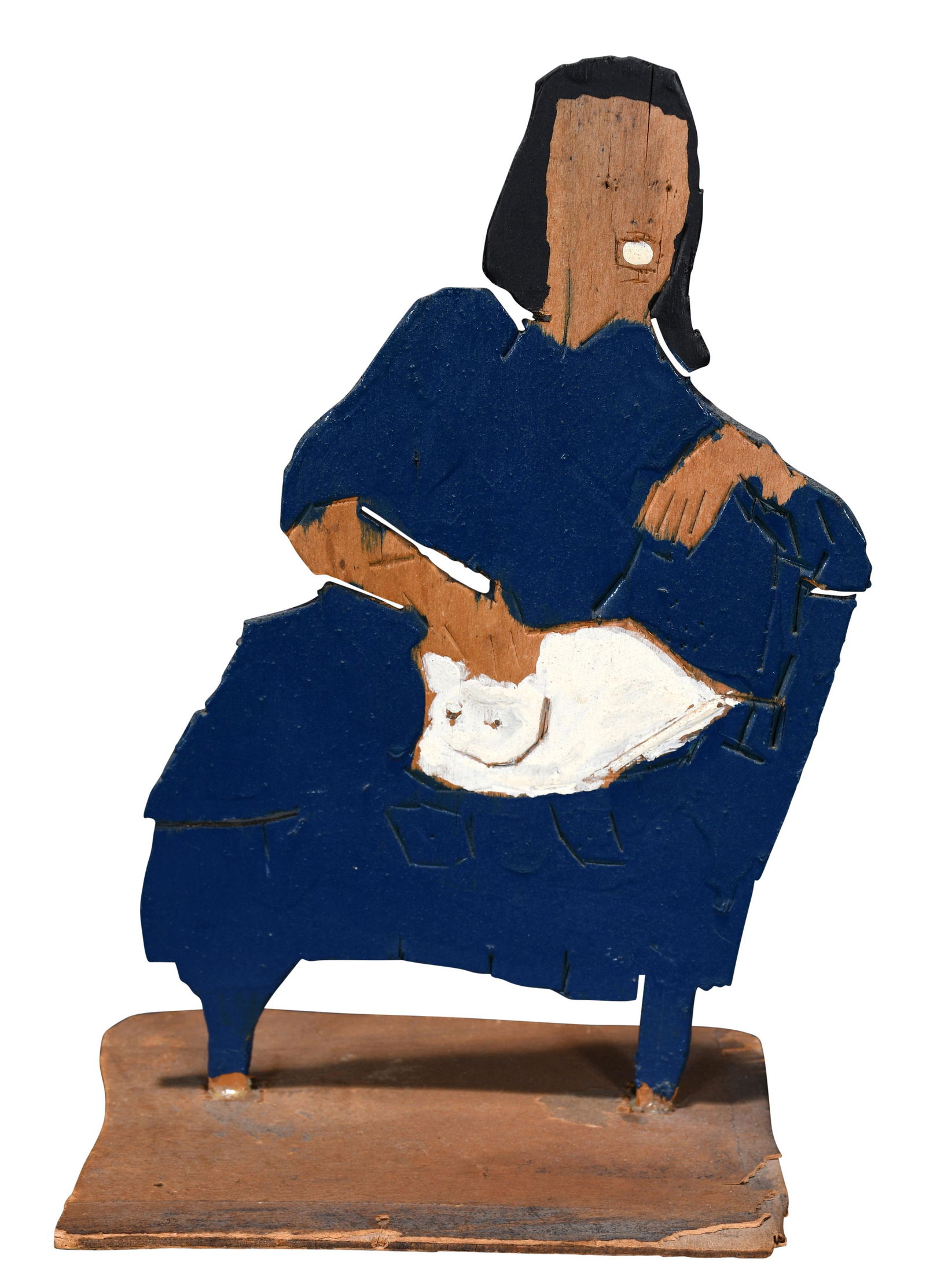 Steve Ashby. Cat Purring In My Lap Because It Loves Me. (1 of 7)