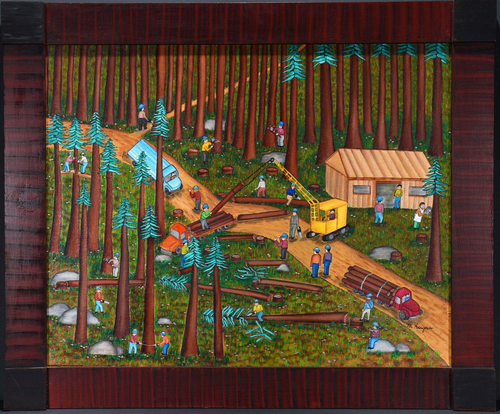 Marie Keegan. Loggers. (1 of 7)