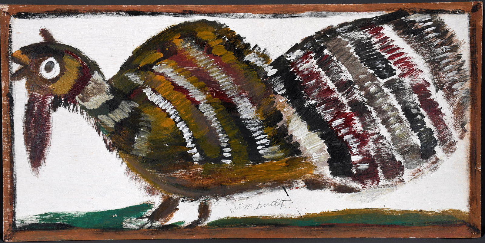 Jimmy Lee Sudduth. Wild Turkey. (1 of 3)