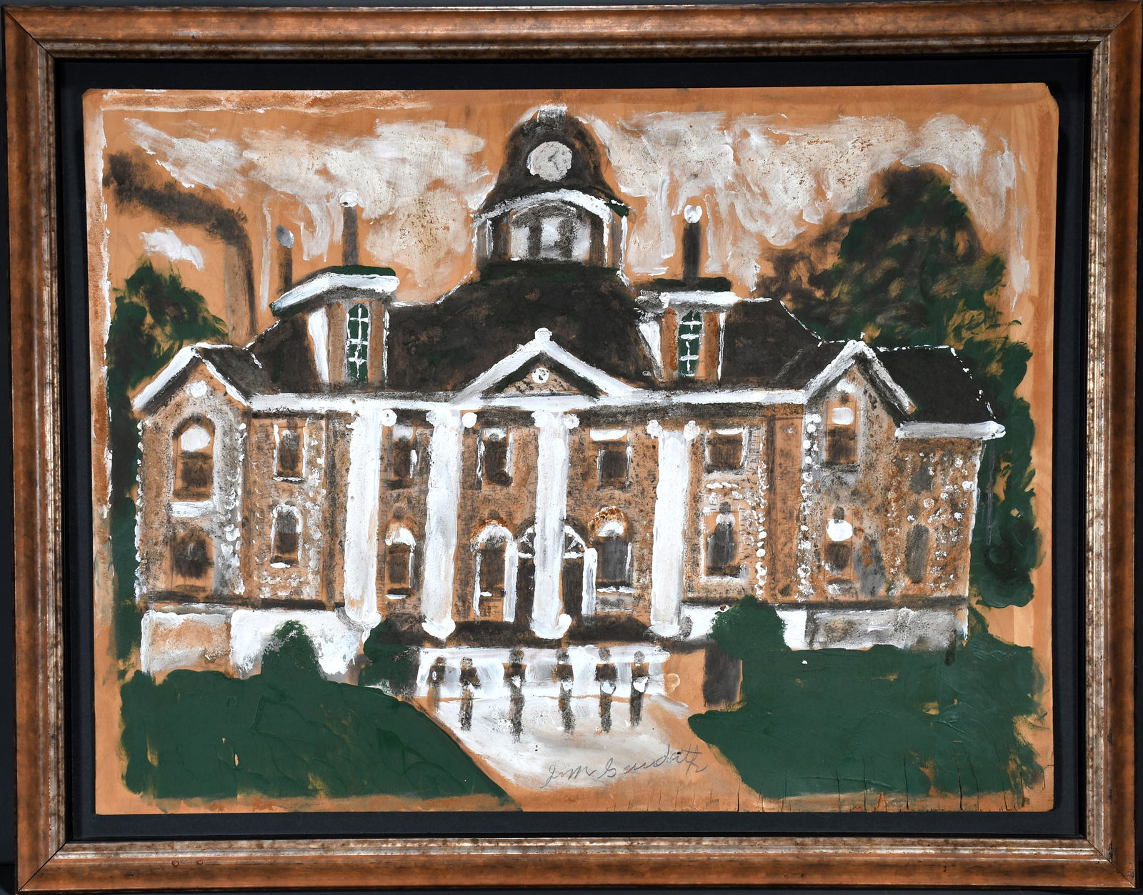 Jimmy Lee Sudduth. State Capitol Building. (1 of 4)