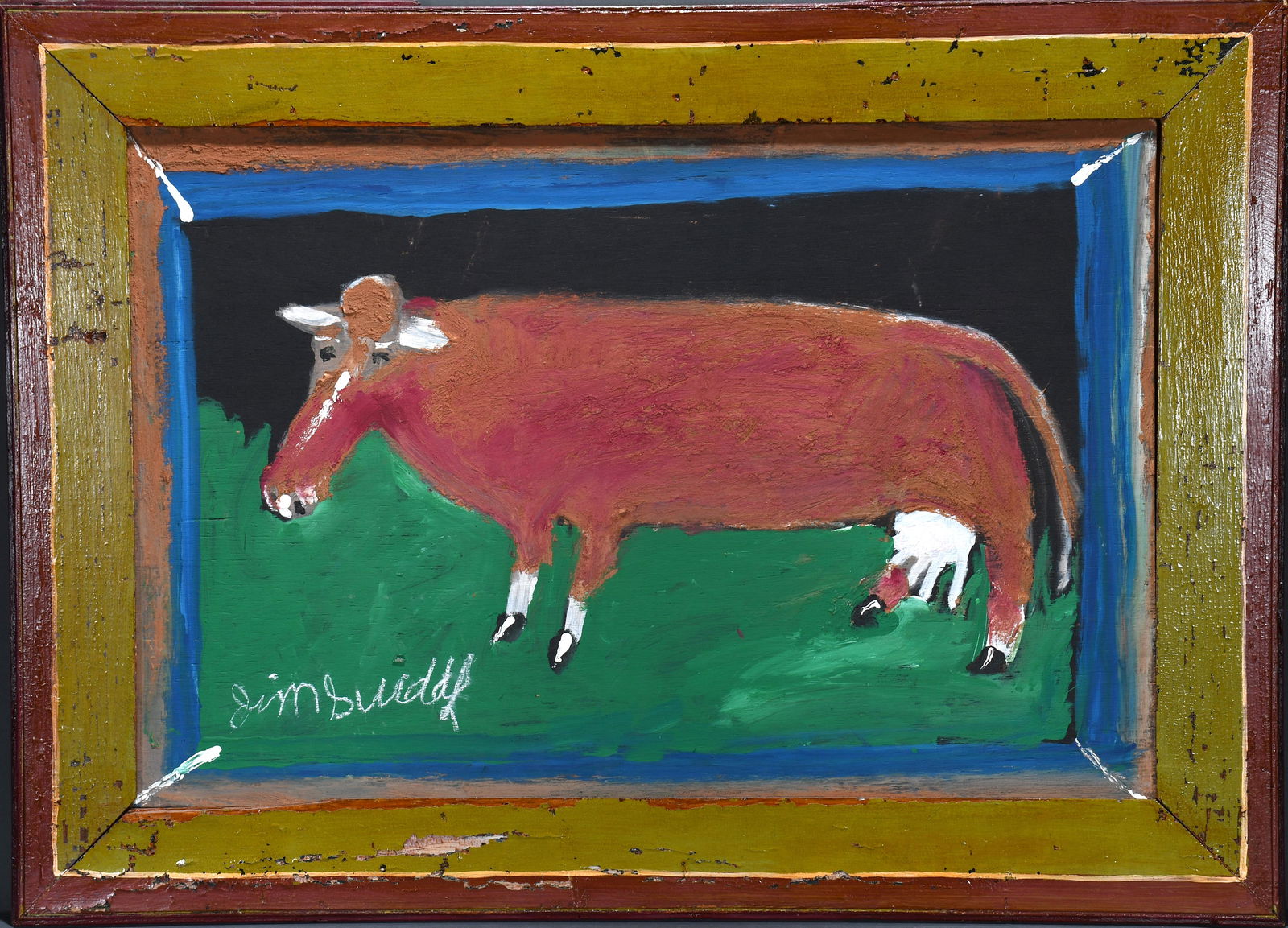 Jimmy Lee Sudduth. Milk Cow. (1 of 4)