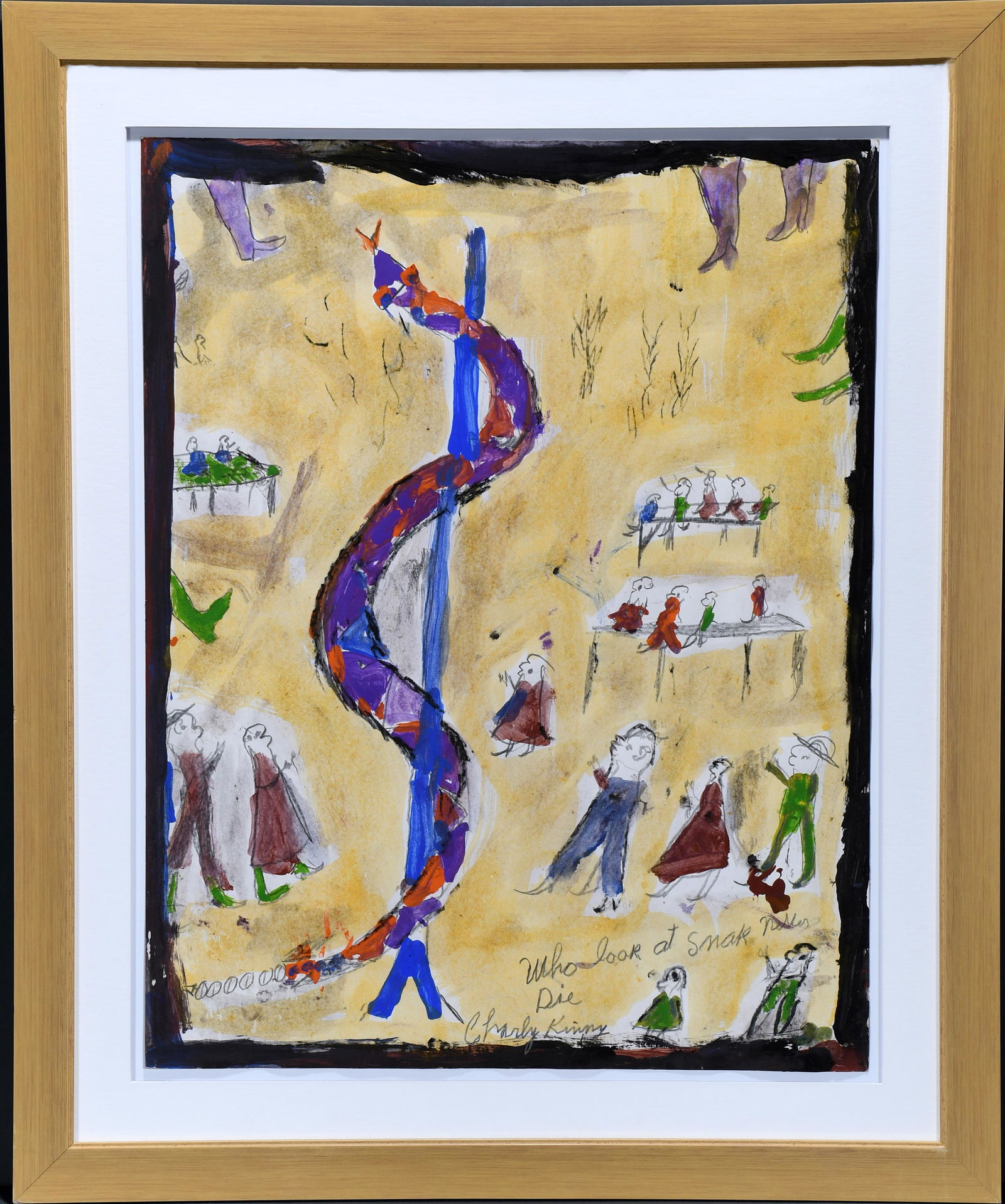 Charley Kinney. Who Look At Snake Never Die. (1 of 4)