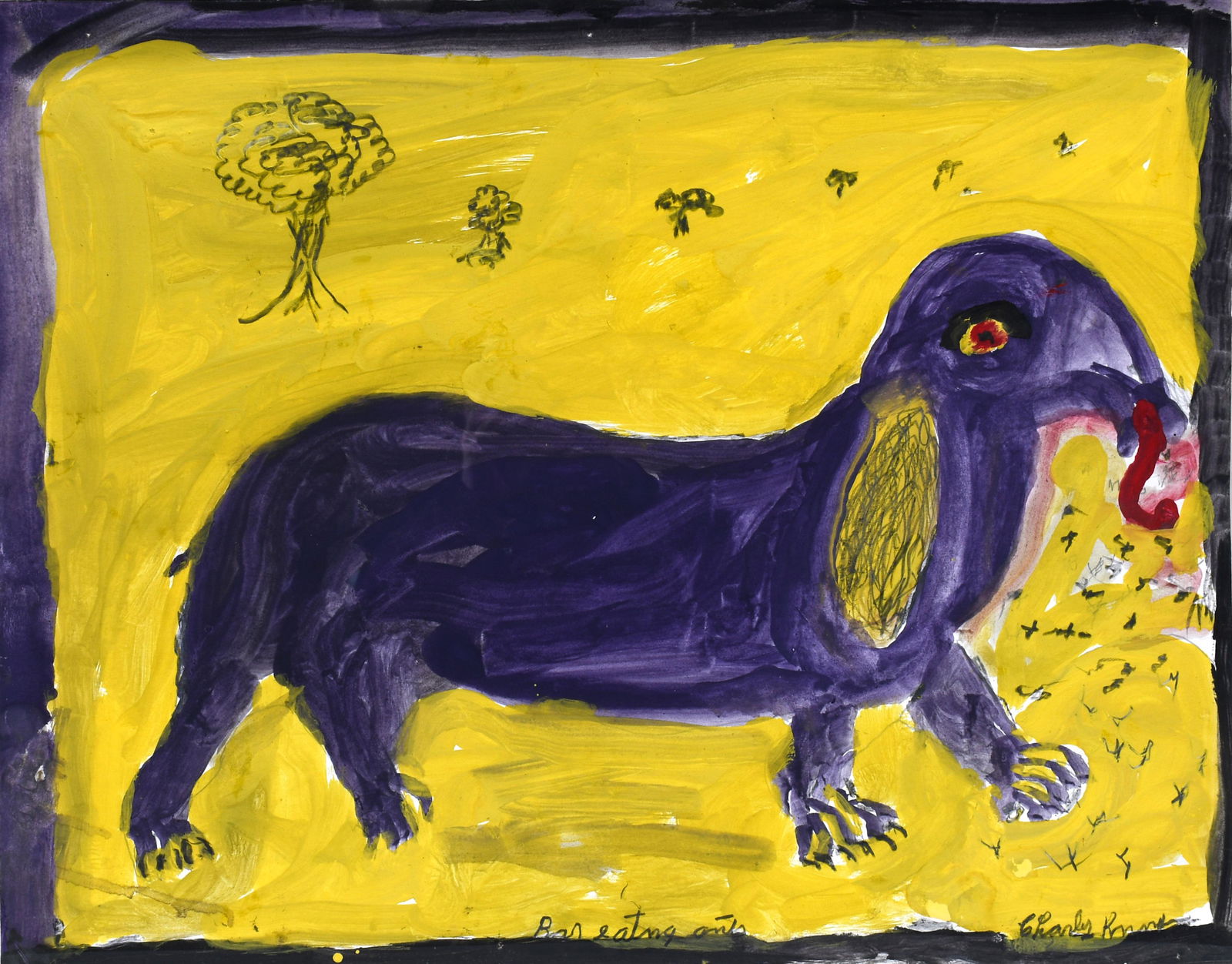 Charley Kinney. Bar Eating Ants. (1 of 5)