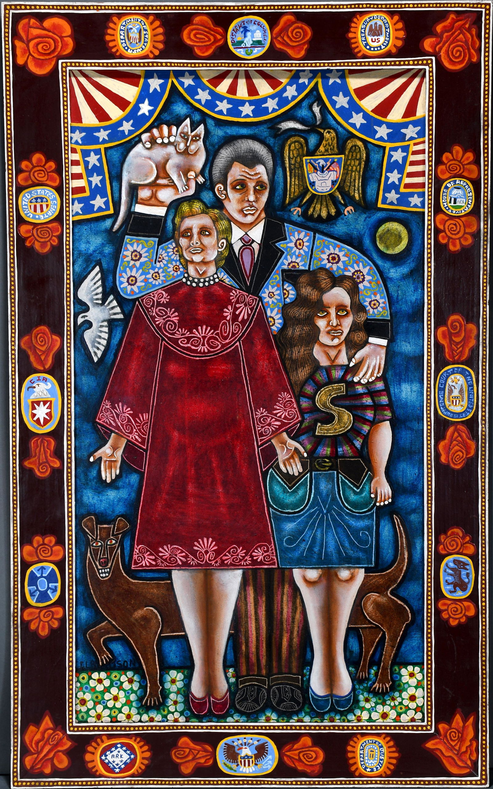 Rex Clawson. The Clintons. (1 of 4)