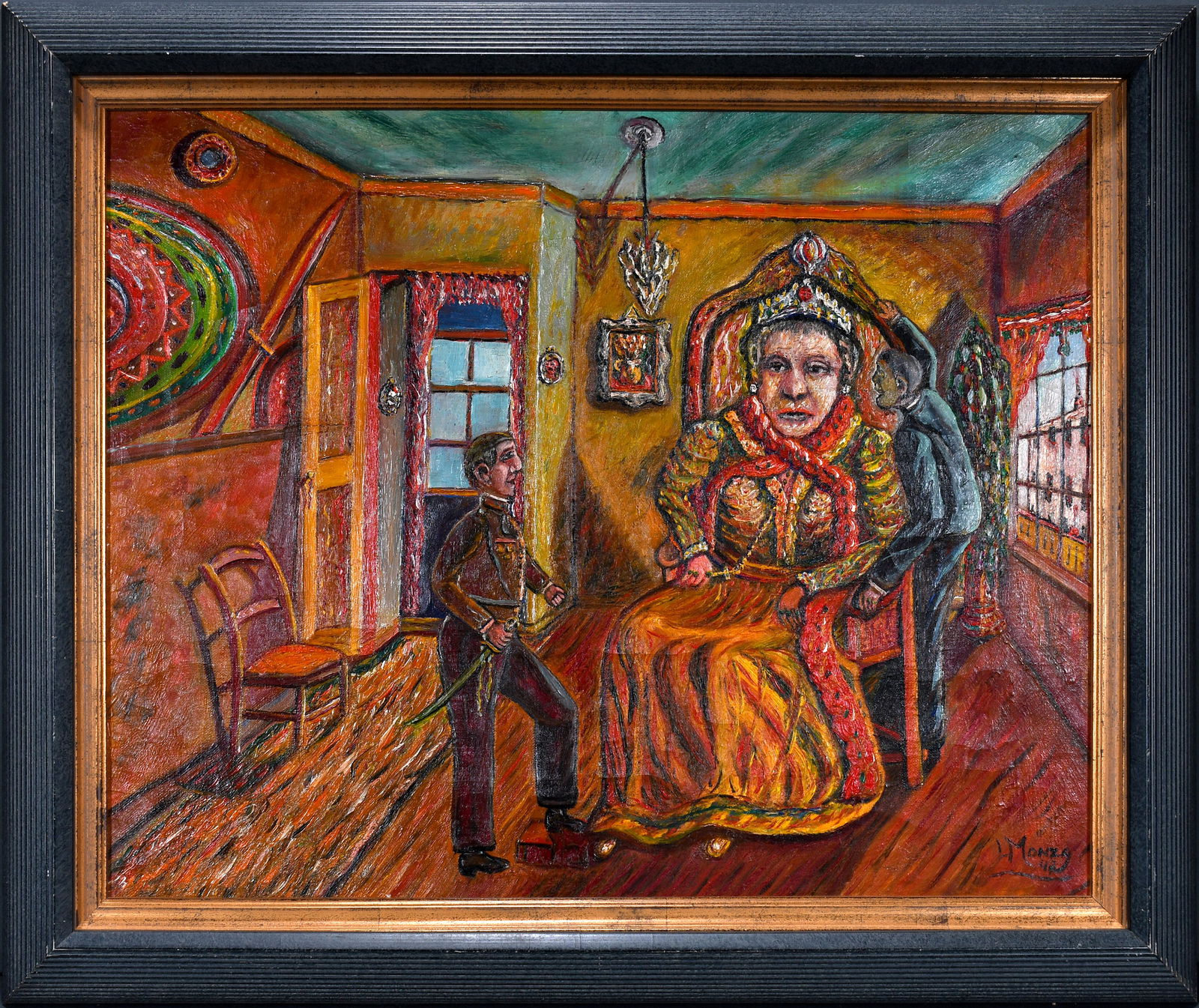 Louis Monza. Queen Holding Court. (1 of 6)