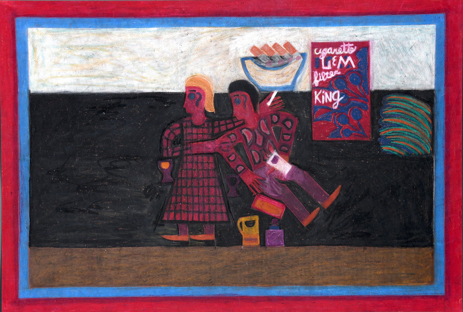 Eddie Arning. L & M King Cigarette Ad. (1 of 8)