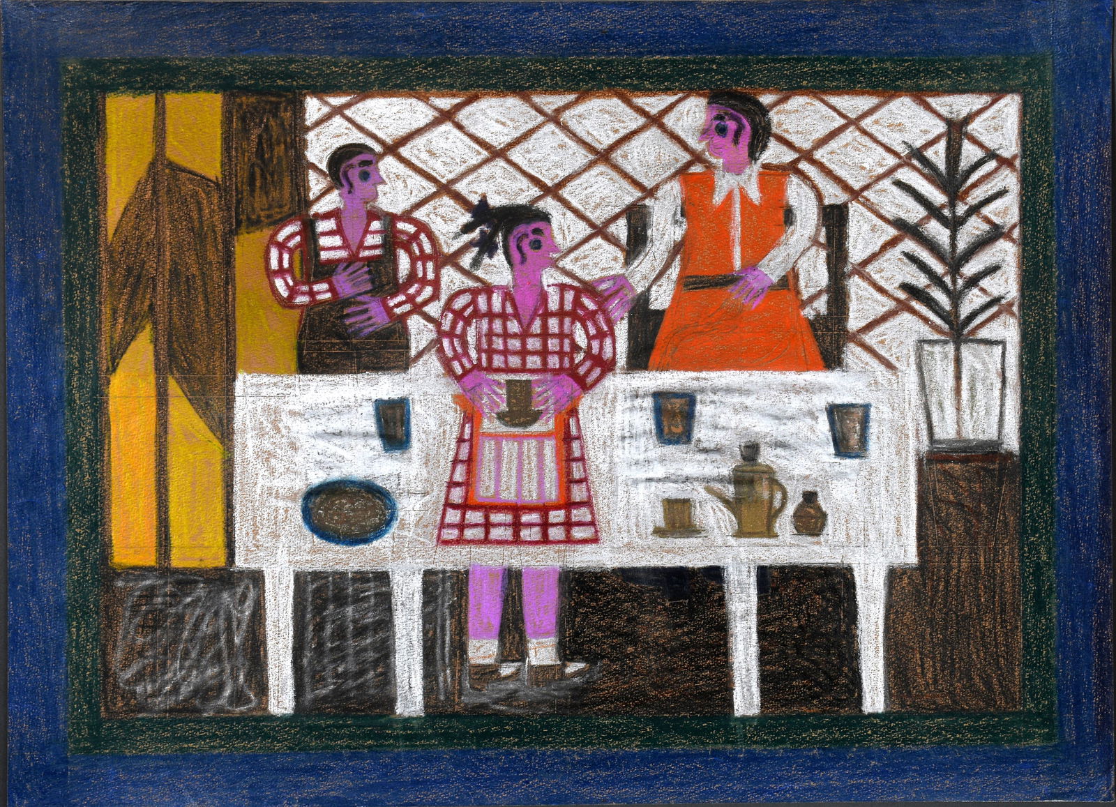 Eddie Arning. Family Dinner. (1 of 4)