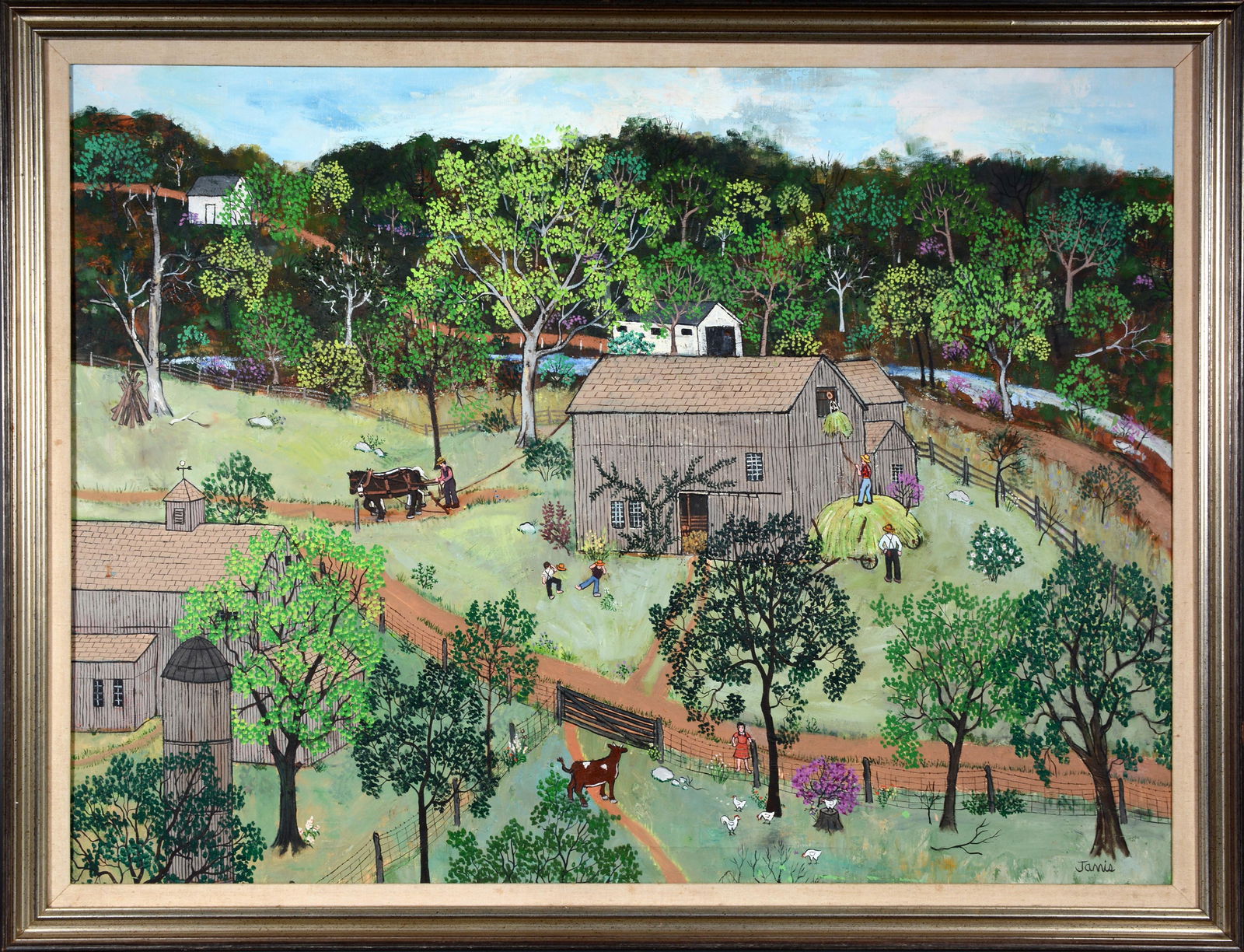 Janis Price. Putting Up The Hay. (1 of 7)