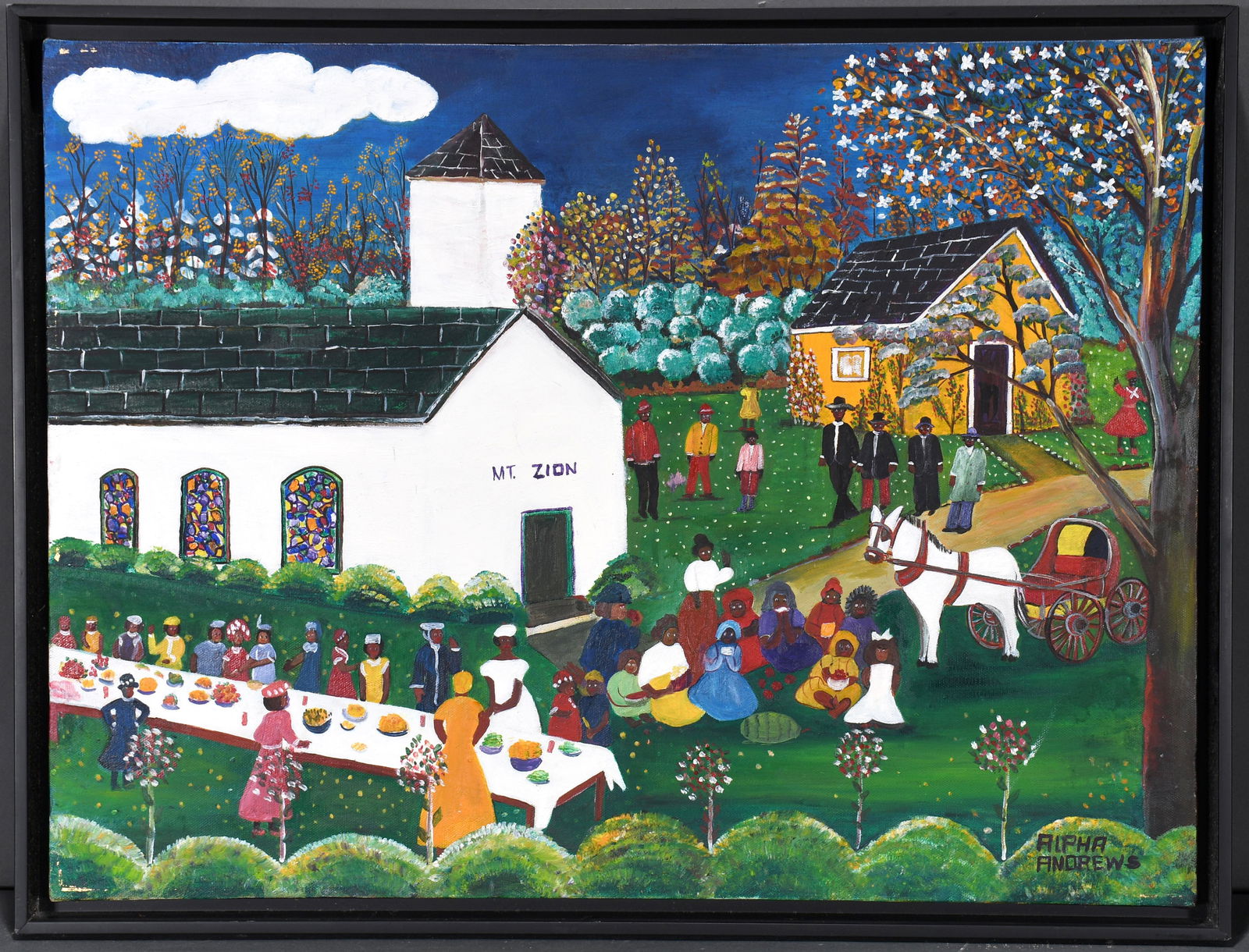 Alpha Andrews. Dinner On The Grounds. (1 of 5)