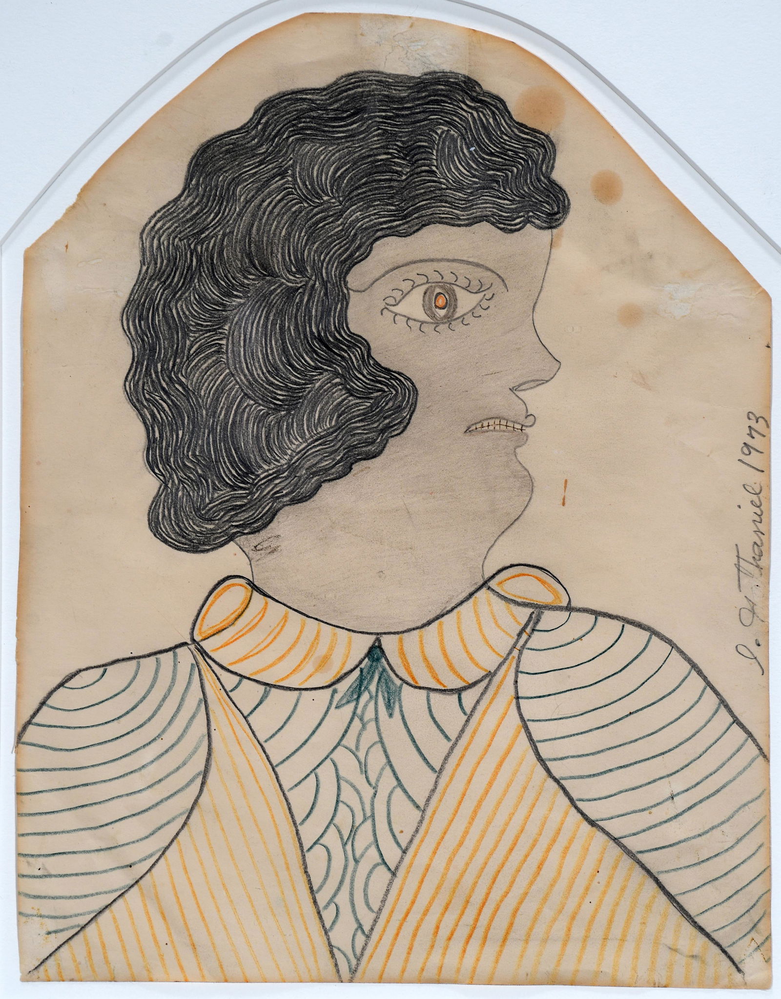 Inez Nathaniel Walker. Side Profile. (1 of 7)