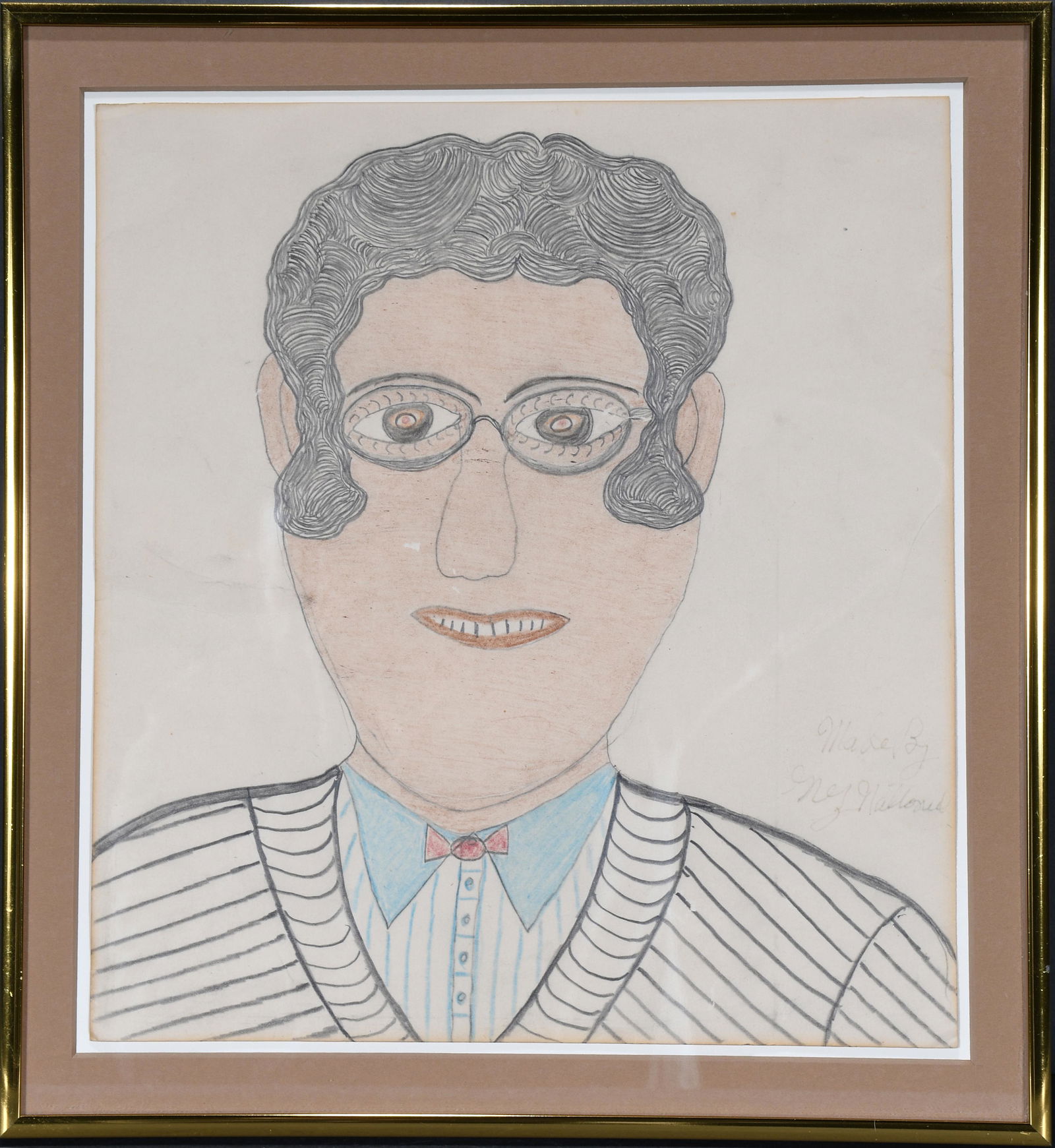 Inez Nathaniel Walker. Portrait of Man. (1 of 4)