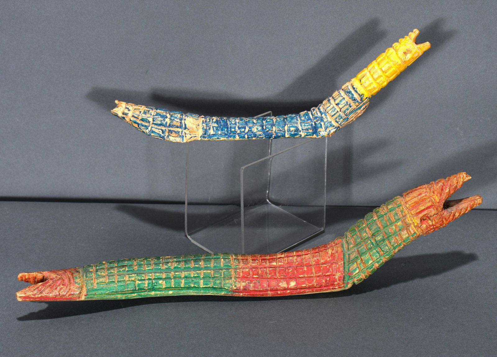 Leroy Person. Pair Of Colorful Snakes. (1 of 3)