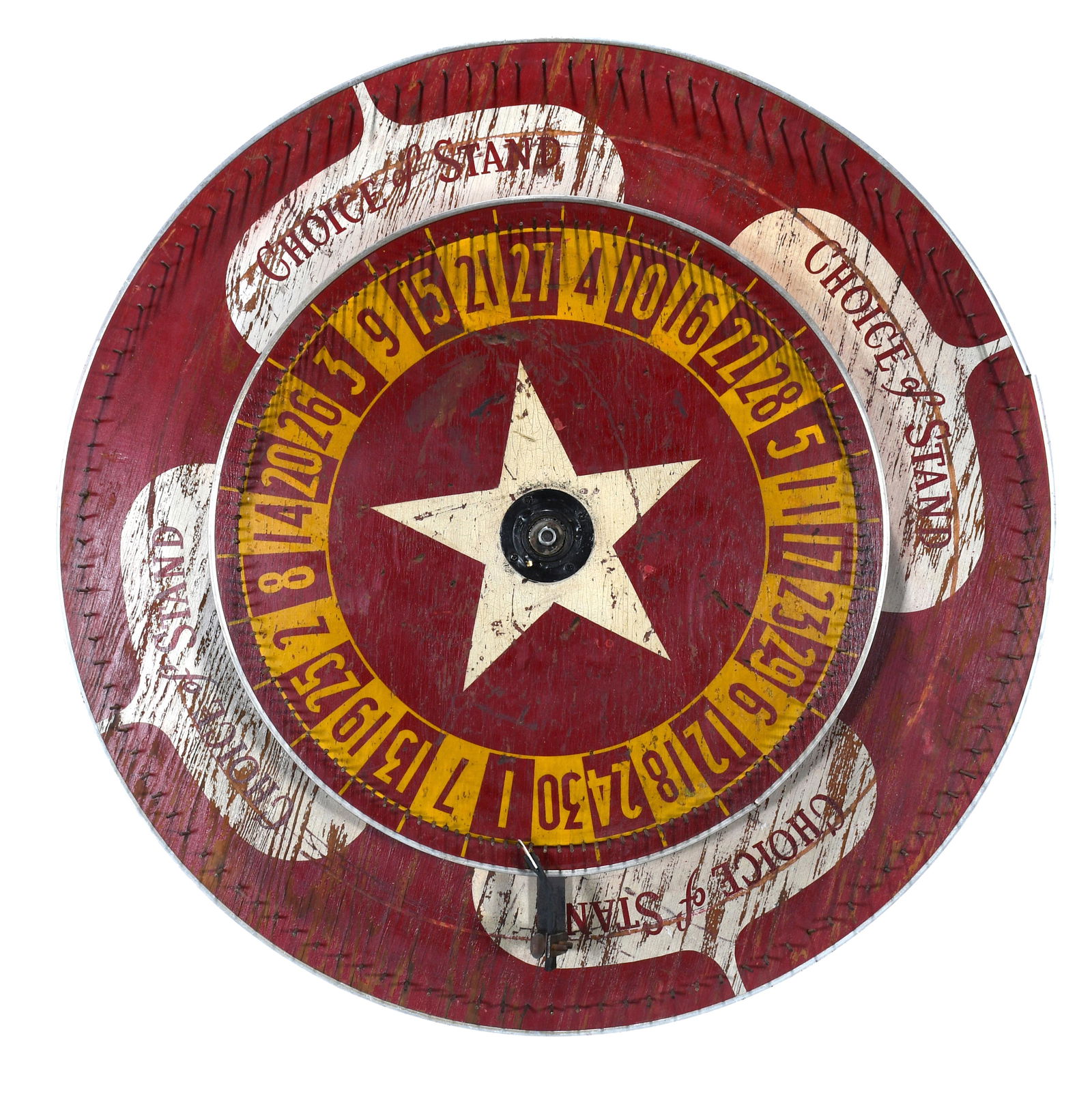 Game of Chance Spinning Wheel. (1 of 6)