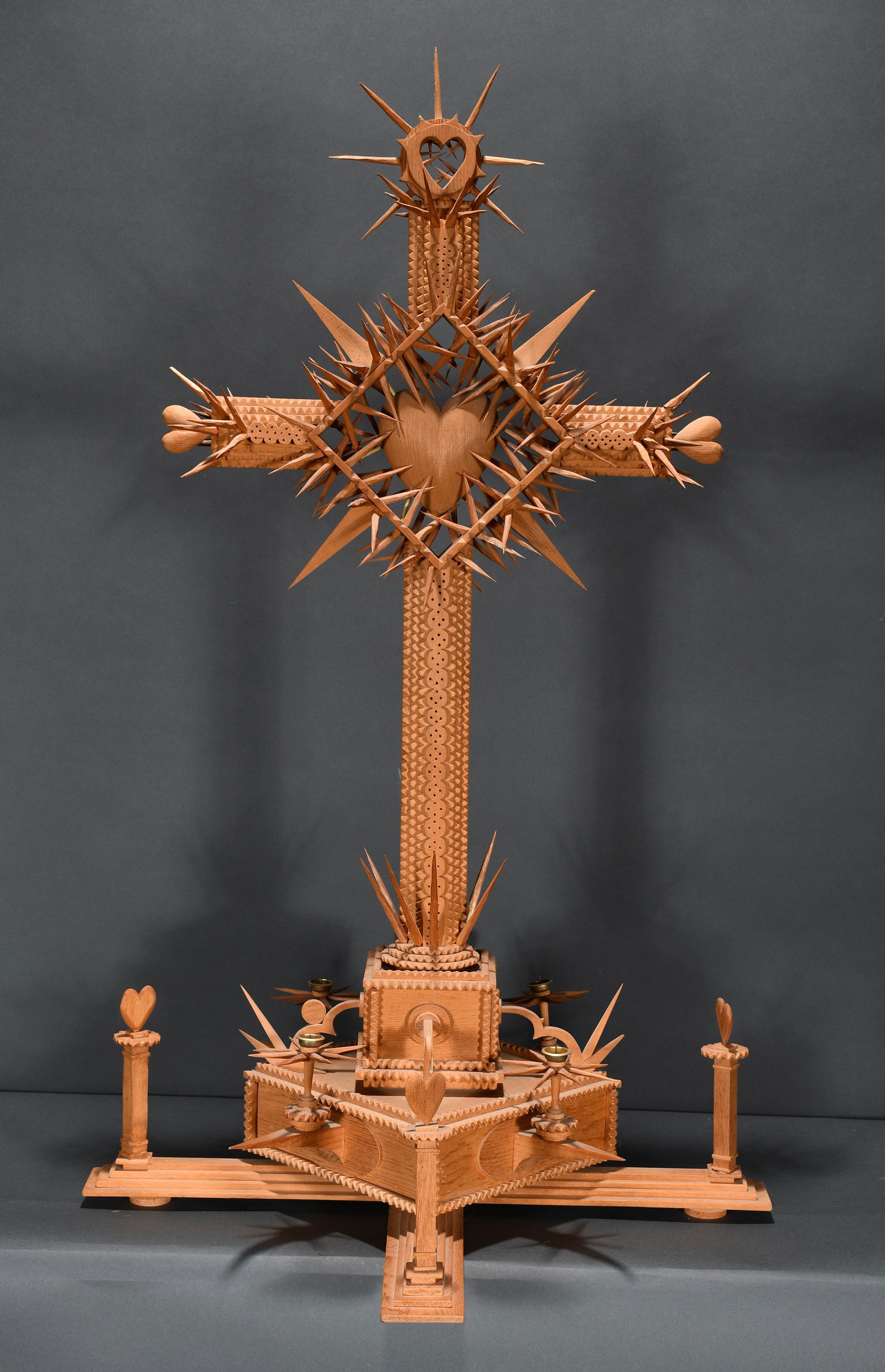 Holy Tramp Art Cross. (1 of 7)