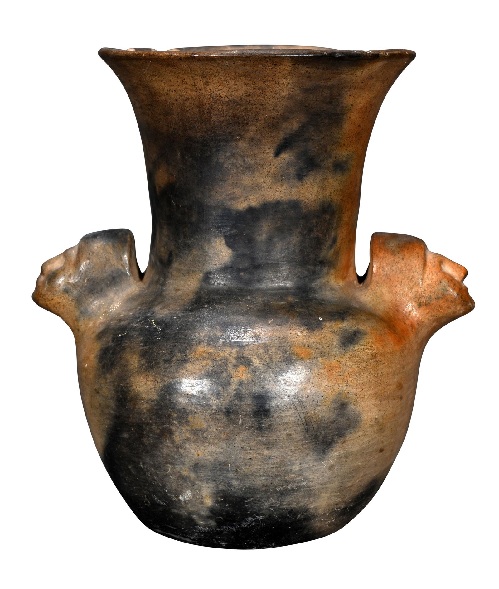 Sara Ayers. Catawba Indian Double Face Vase. (1 of 9)