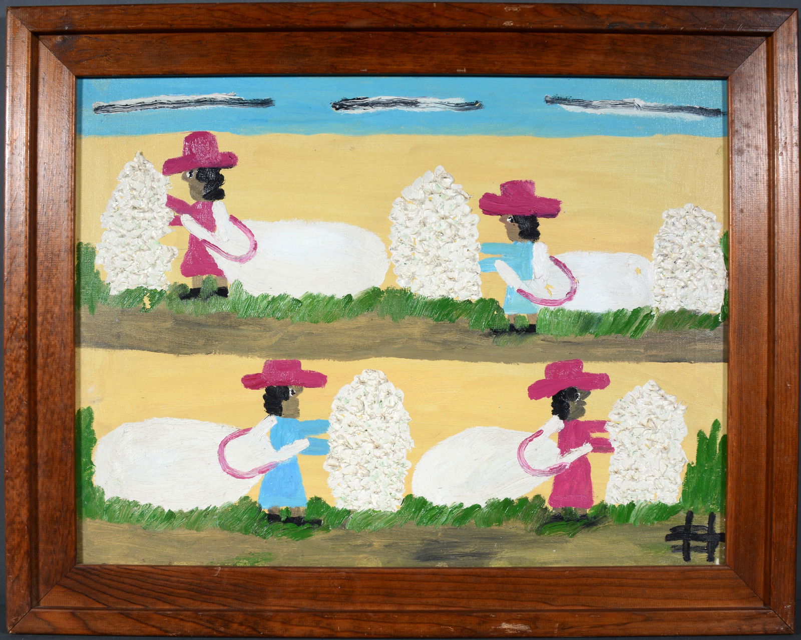 Clementine Hunter. Cotton Picking. (1 of 7)