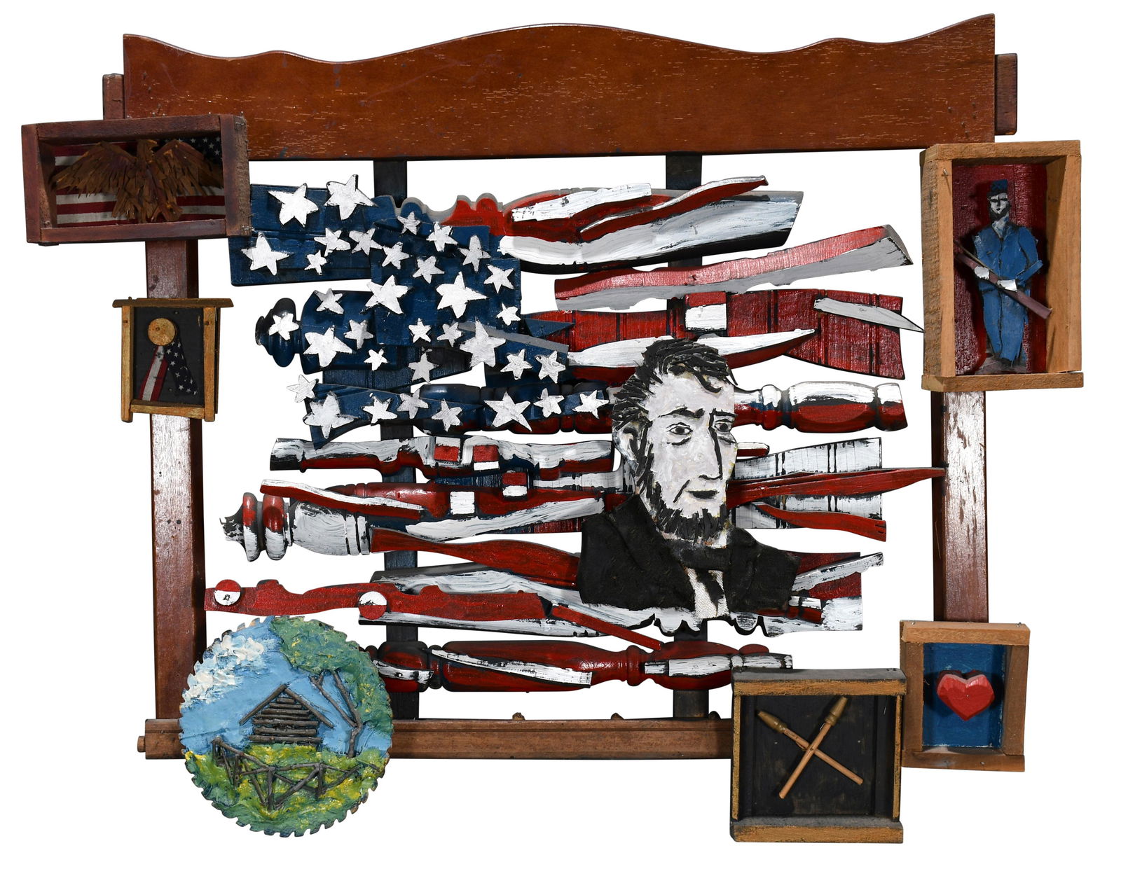 Ab The Flagman. The Story Of Abraham Lincoln. (1 of 7)