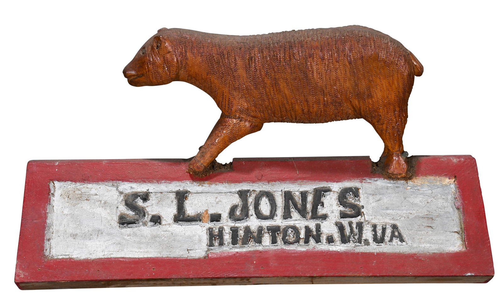 S. L. Jones. Possibly Mailbox Top. (1 of 5)