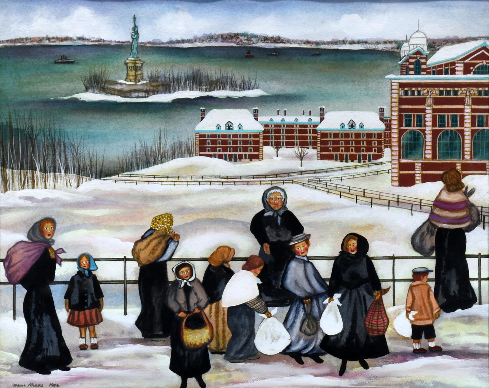 Janet Munro. Story of Janet's Grandmother Coming To America. (1 of 7)