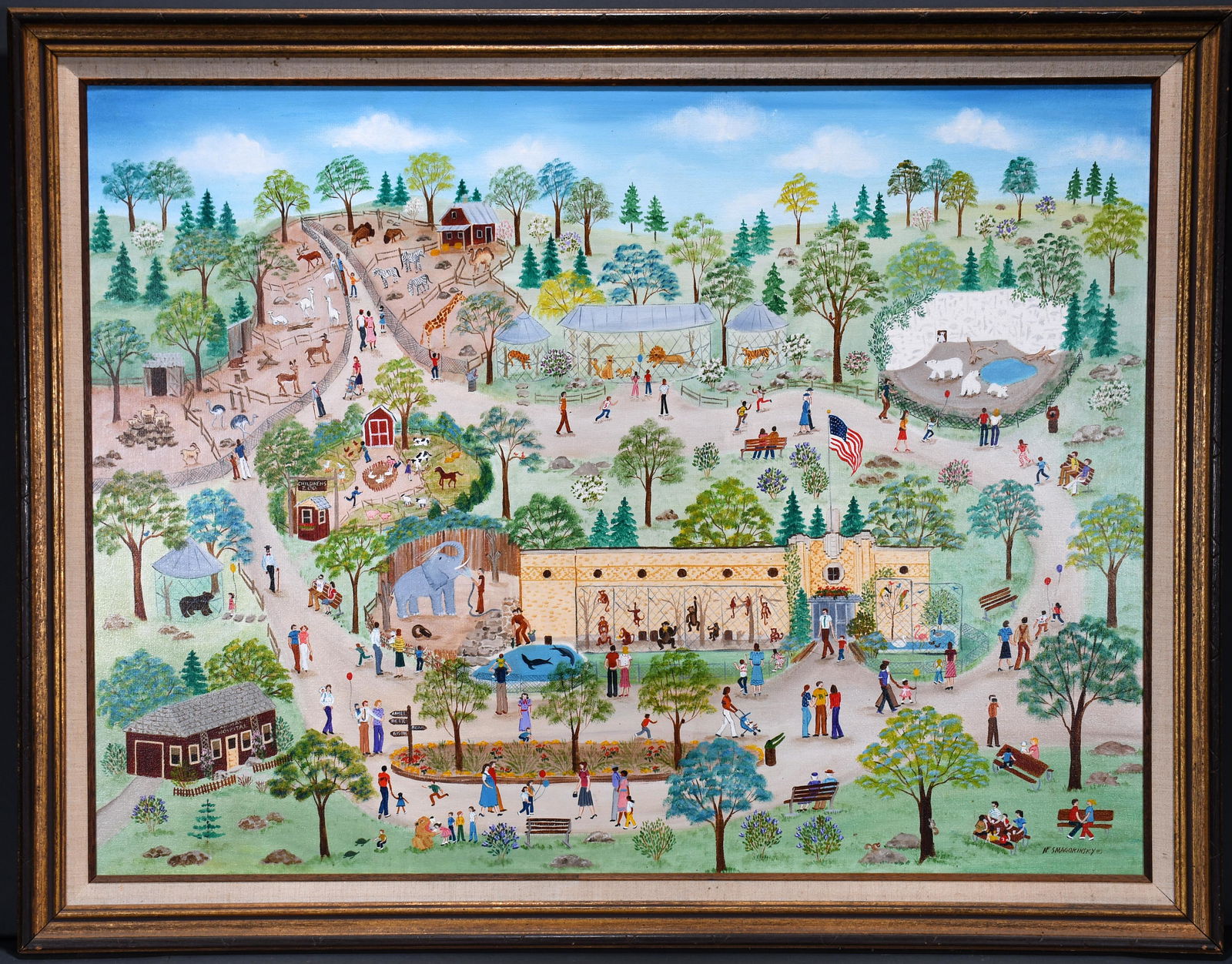 Helen Smagorinksy. Children's Zoo. (1 of 7)