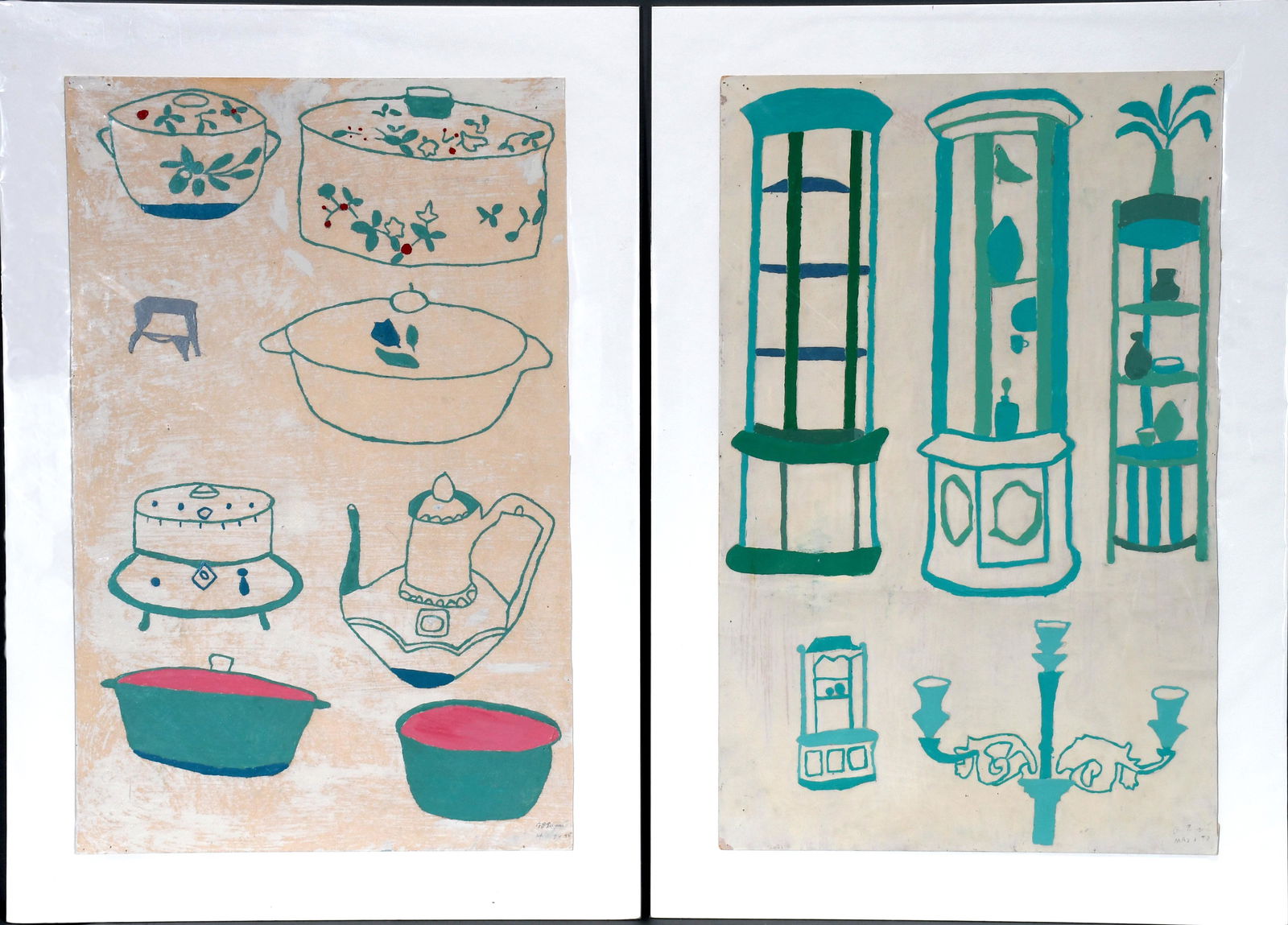 Uncle Pete Drgac. Kitchenware and Breakfronts. (1 of 5)