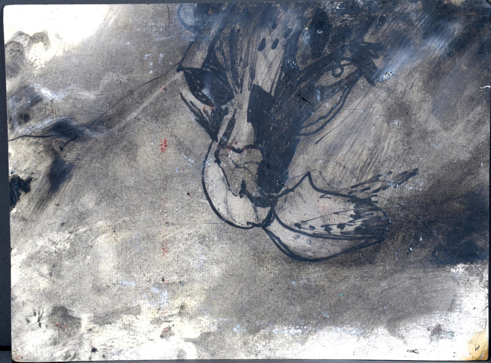 Fran Lusson. Untitled.: Fran Lusson. Untitled. Watercolor on paper. Excellent condition. Image is 9" x 12" (not framed). Est. $100-200. Ship: $35