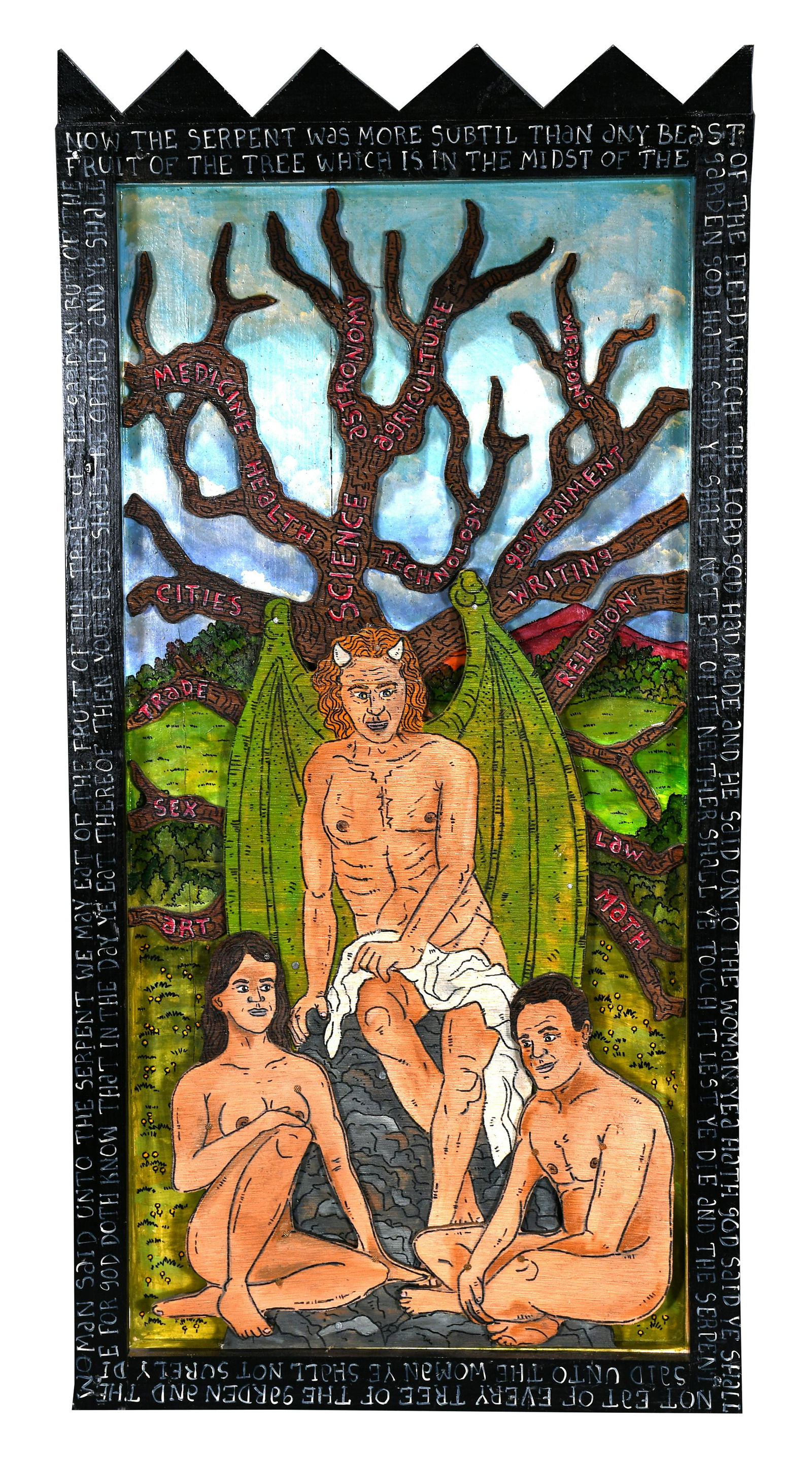 Eric Cunningham. Ye Shall Be As Gods. (1 of 5)