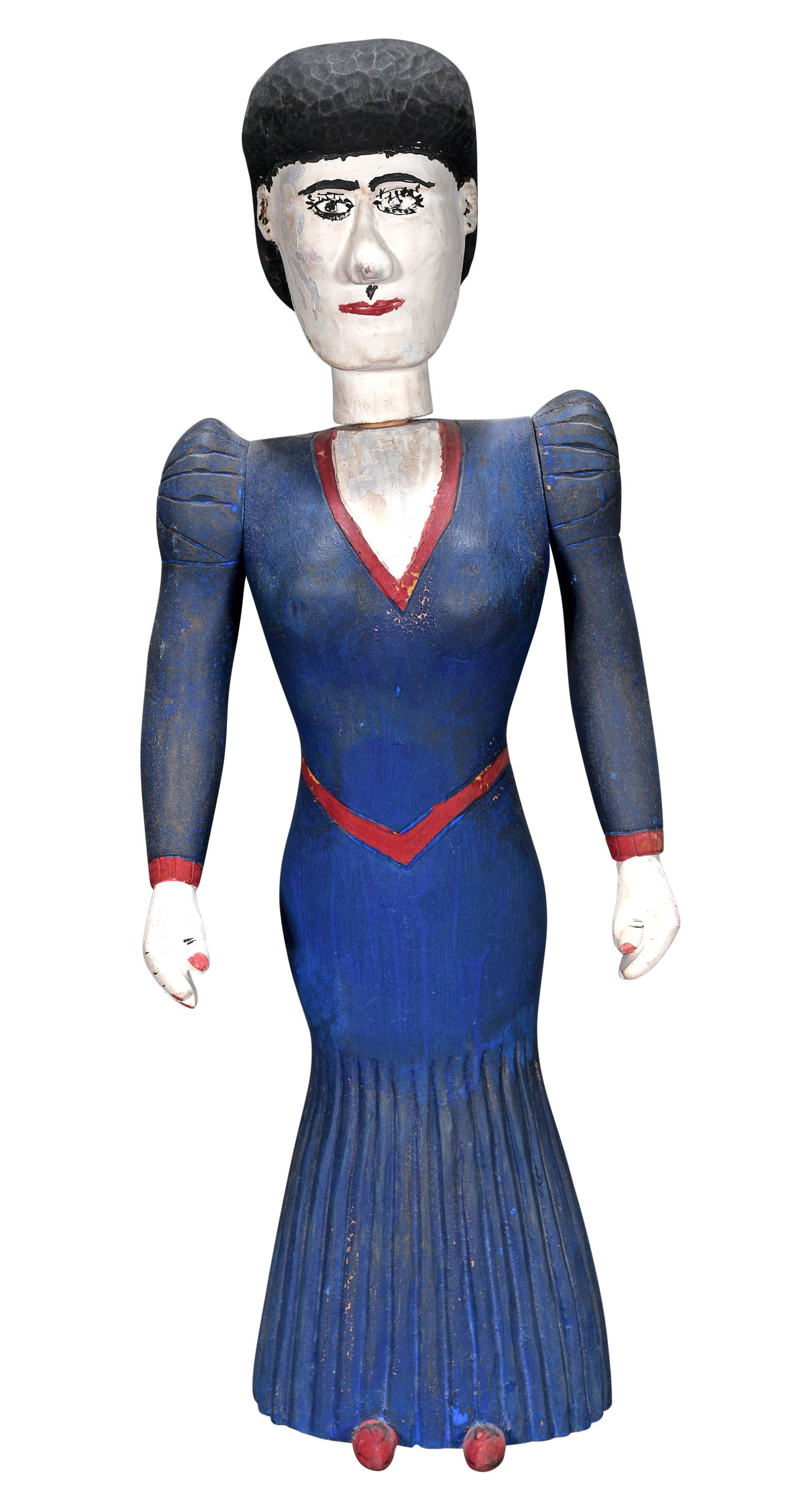 Dow Pugh. Woman In Blue Dress. (1 of 9)